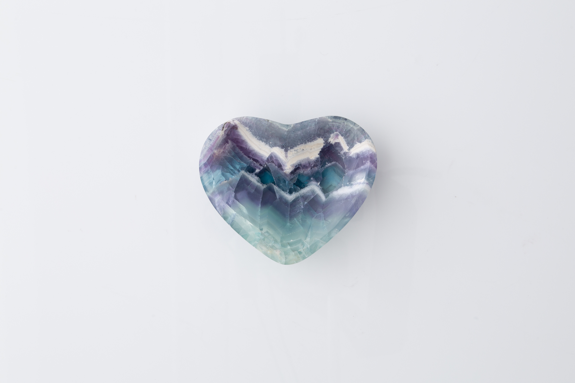 Fluorite Heart Dish