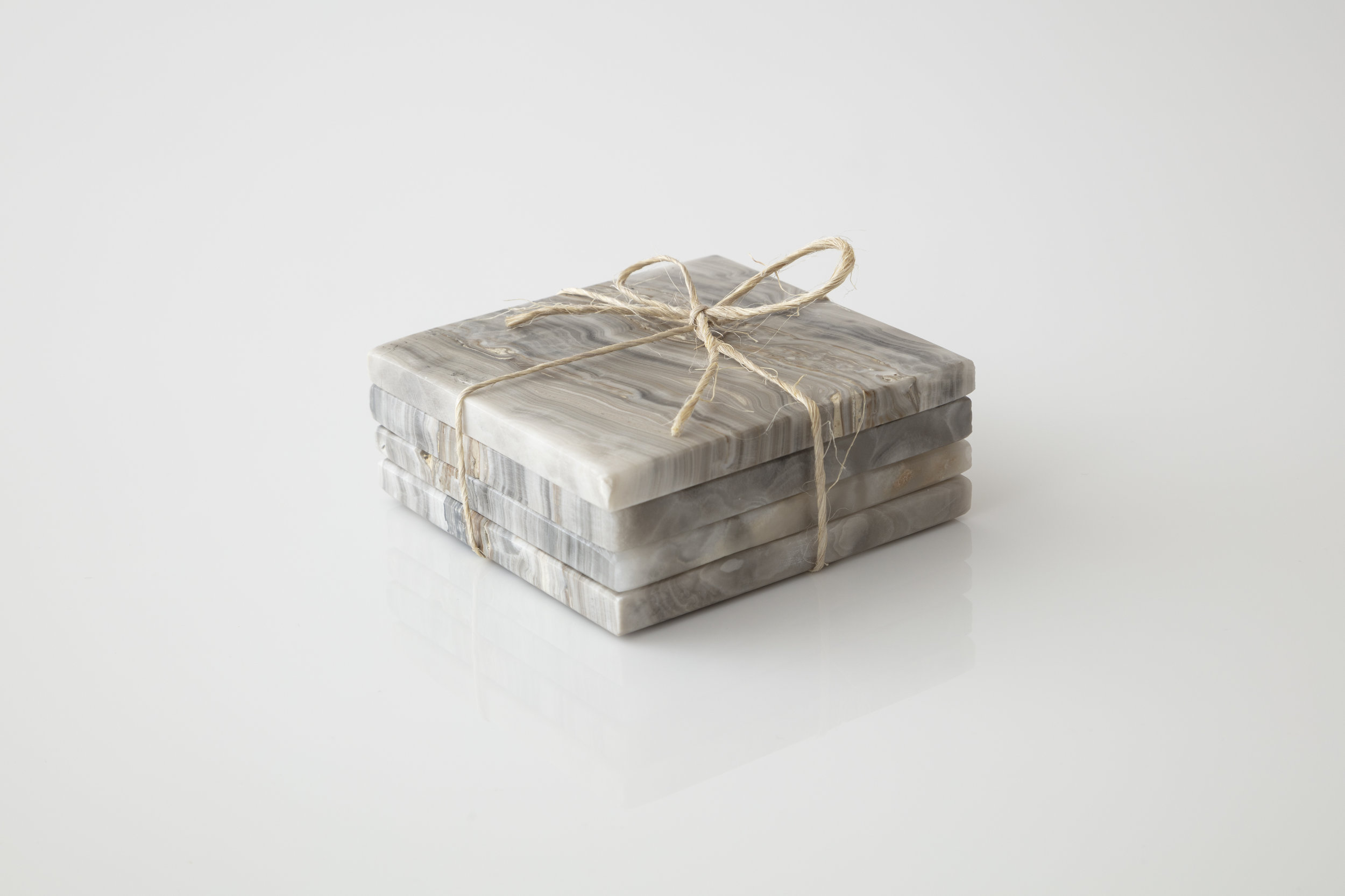 Gray Onyx Coasters