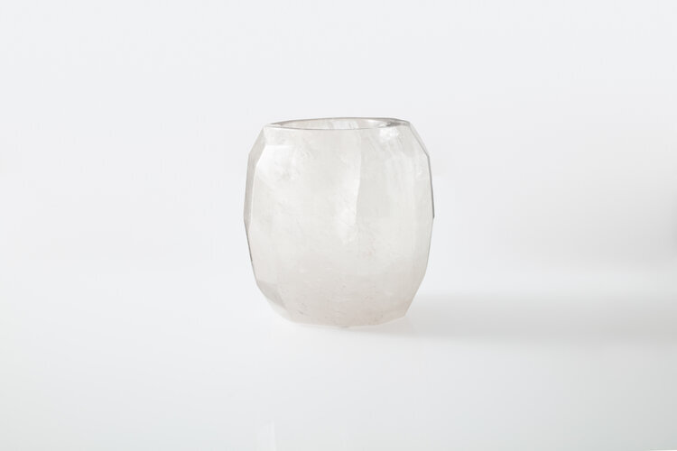 clearquartz vase