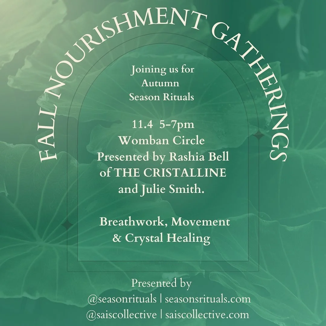 Womban Circle with Julie Smith hosted by Seasons Rituals and Sais Collective
