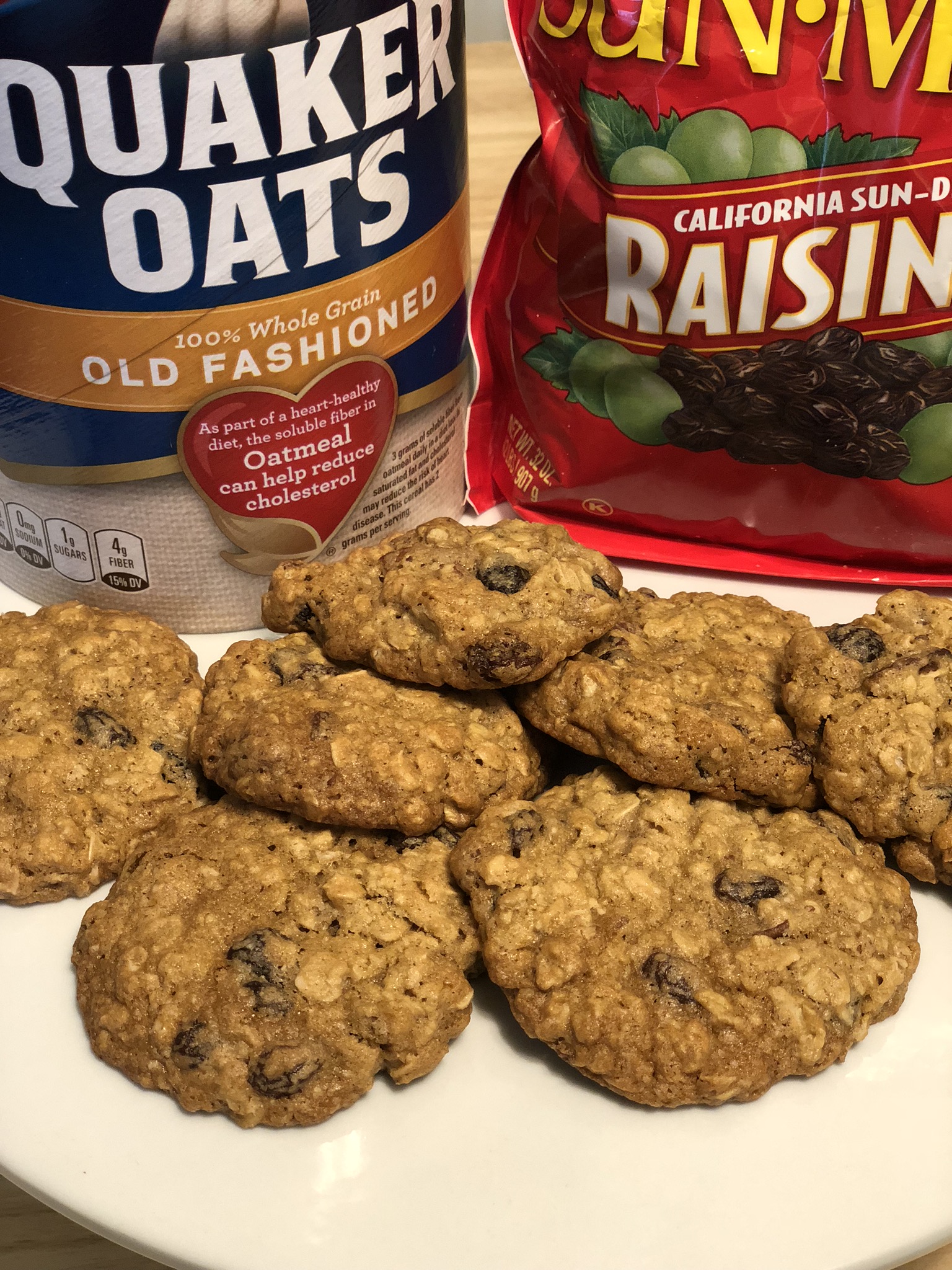 Oatmeal Raisin Pecan Cookies