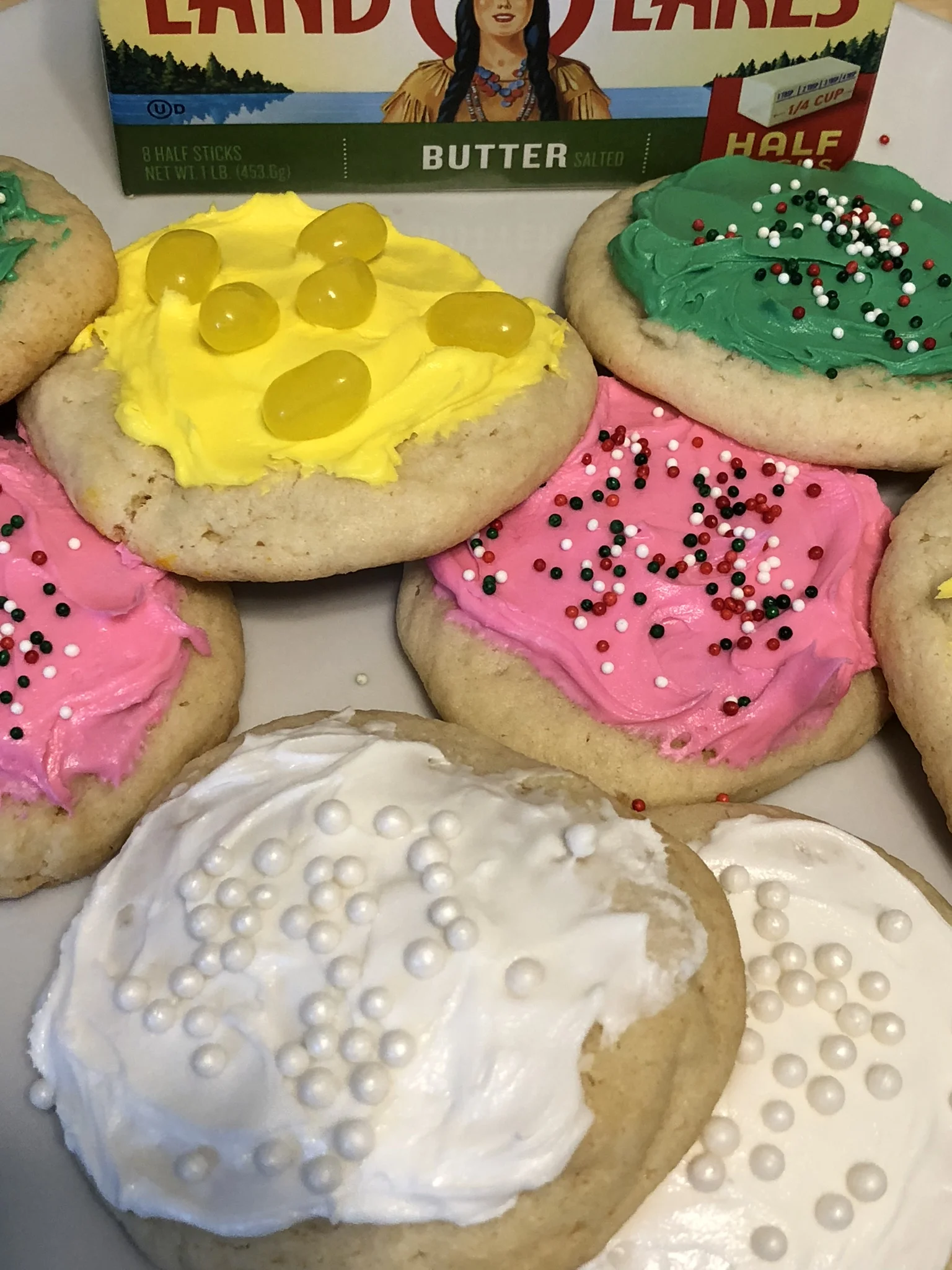 Frosted Sugar Cookies