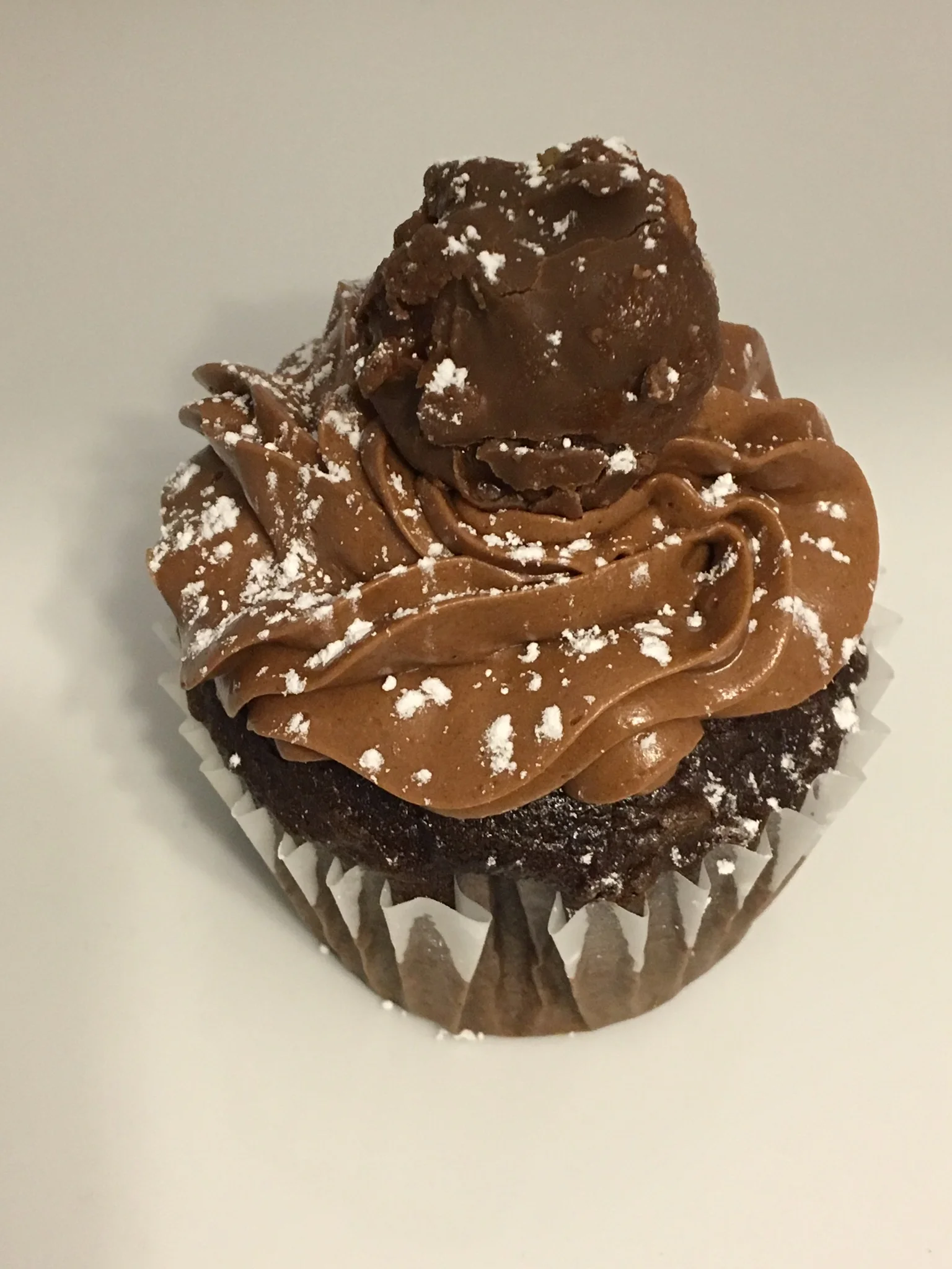 Chocolate Bourbon Ball Cupcakes