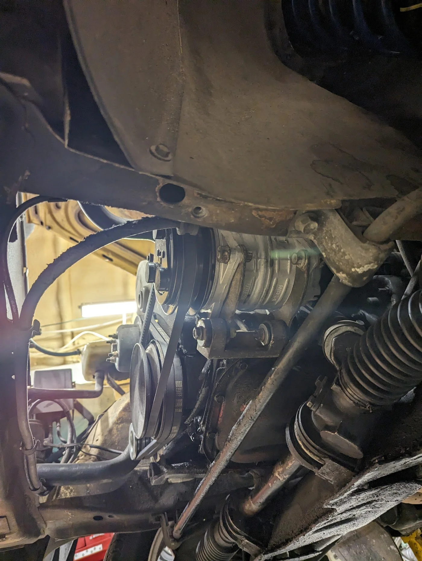 Volvo 240 B21 B23 to 740 940 B230 Accessories Adapter - Sanden Compressor and PS Pump Upgrade