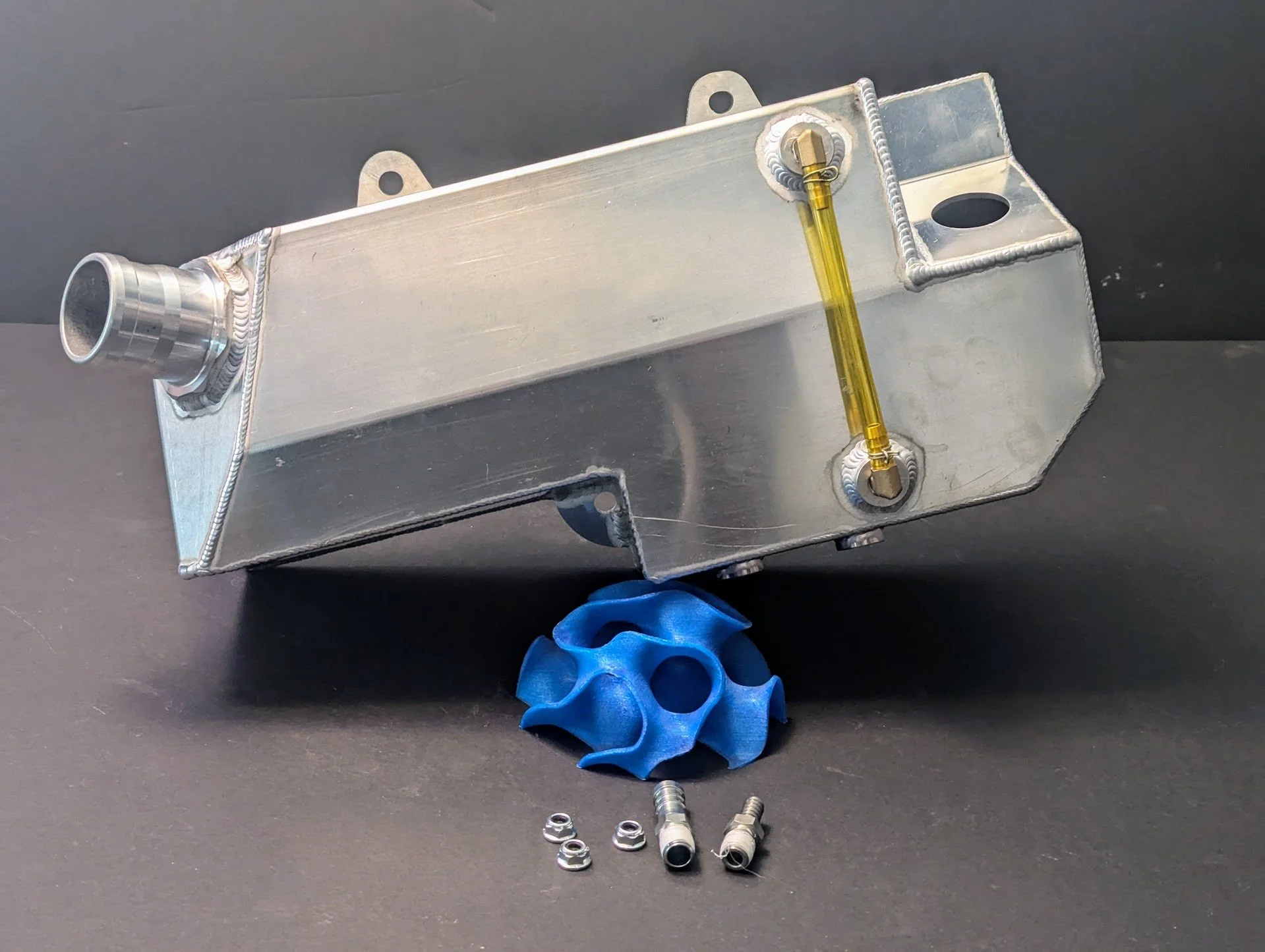 Rotax 717, 657 - 5052 Aluminum Oil Tank for SeaDoo Jet Boats - Speedster Sportster Challenger