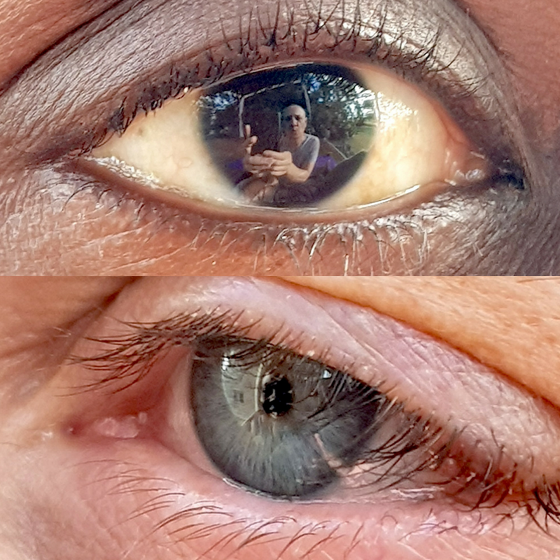Gazing into the eyes of the beloved