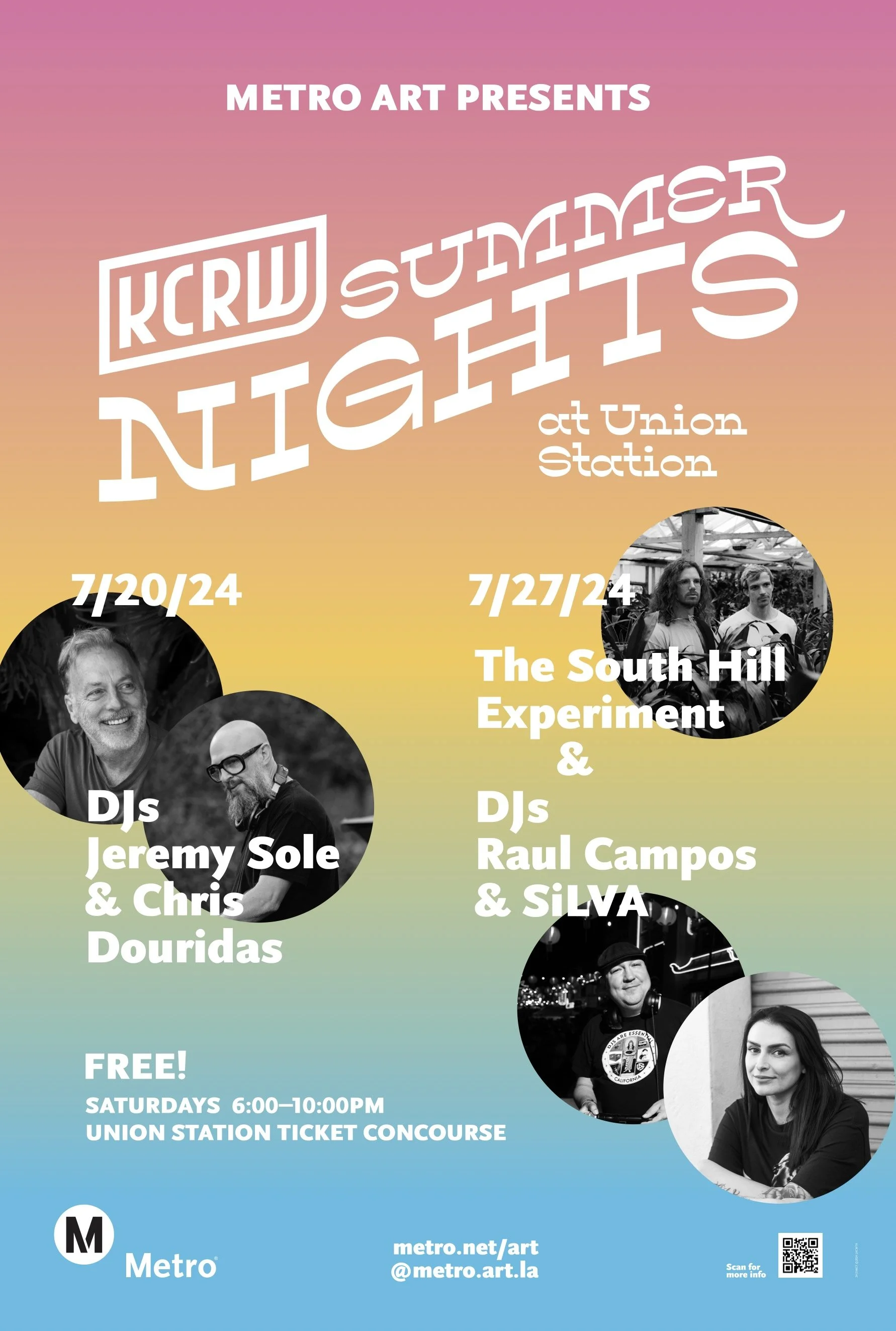 Union Station to Host Music Nights with KCRW DJs