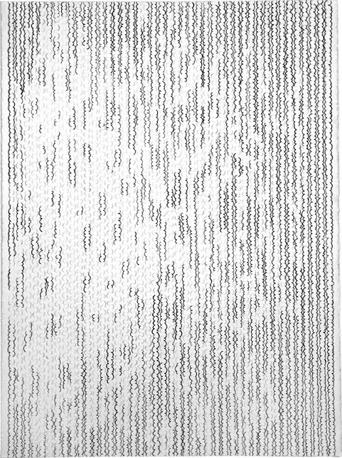 Untitled Mark V Graphite on Paper 22 X 30"