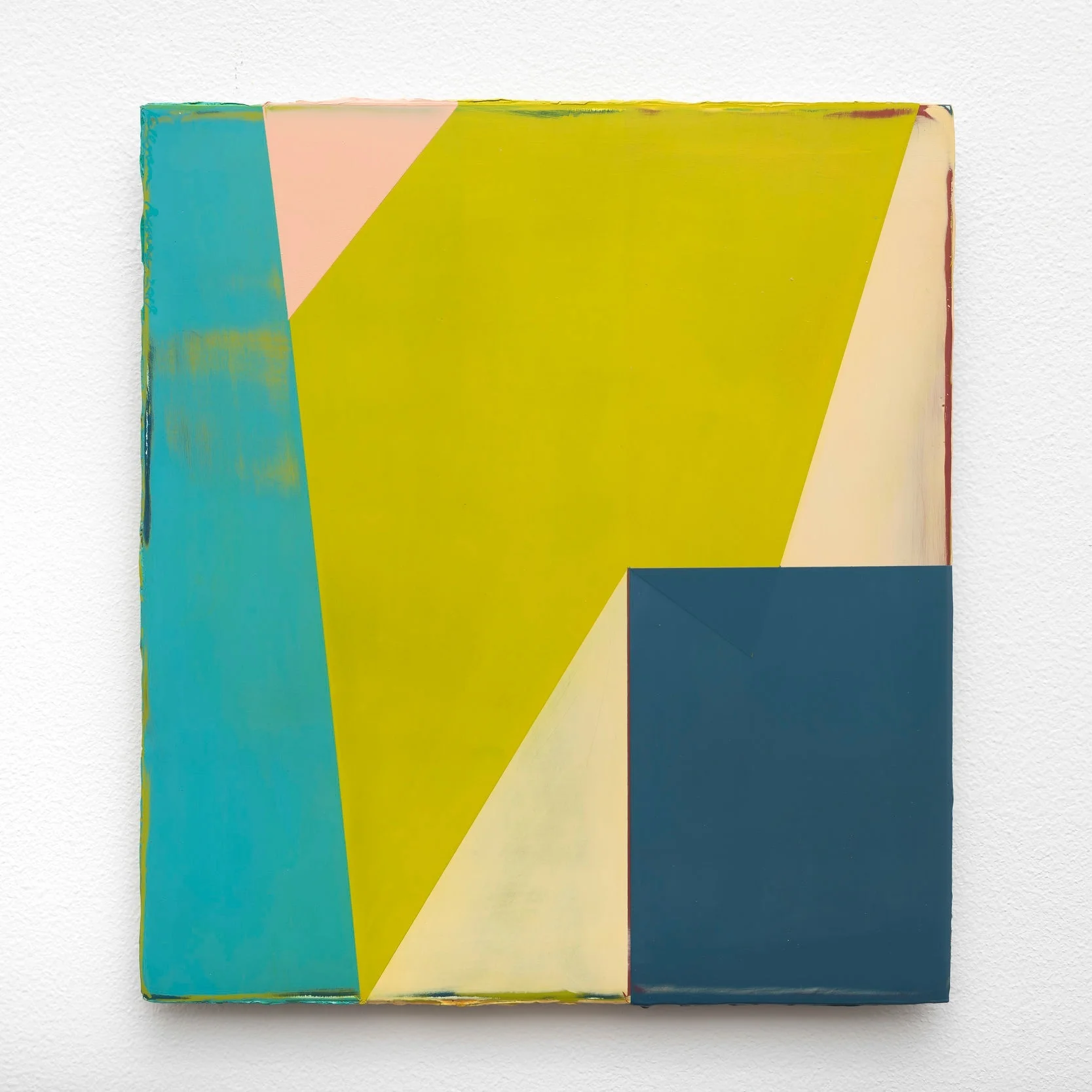 8:25 AM 9/23/18 , 2018 oil on Alu-DiBond 10 x 11 inches; 25.4 x 27.9 centimeters