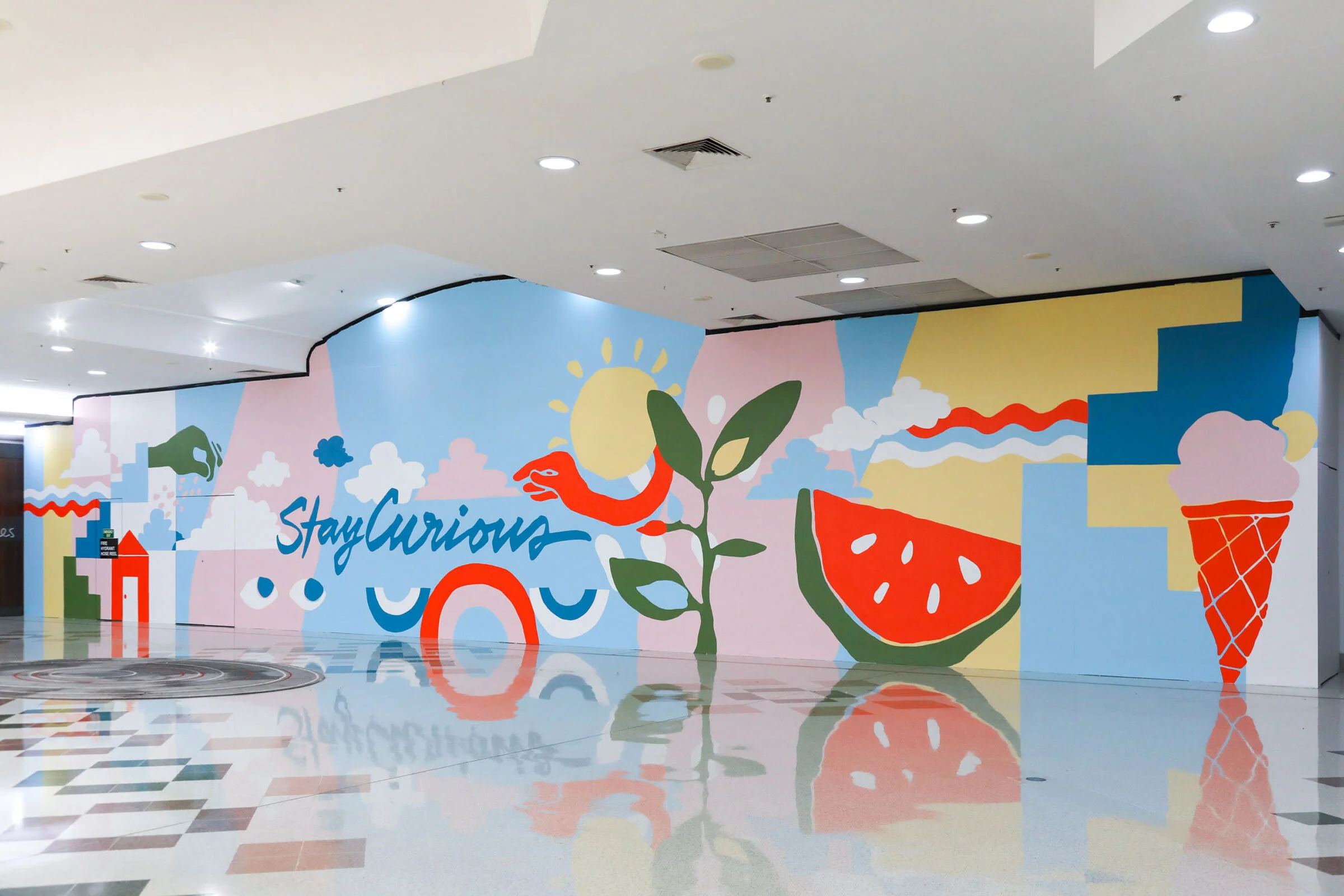 Hyperdome Shopping Centre Mural — ArtWork Agency