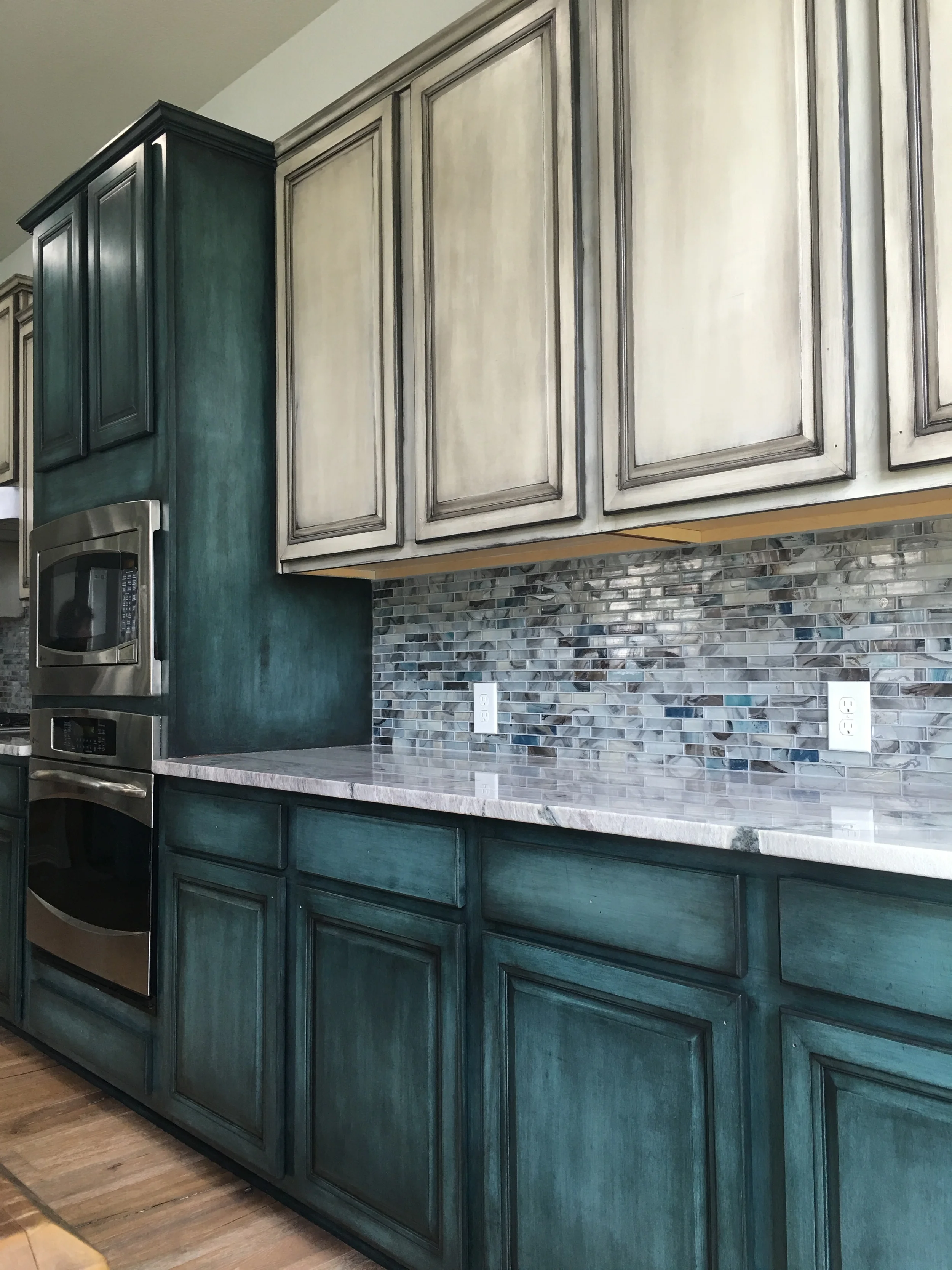 Jade and Neutral White