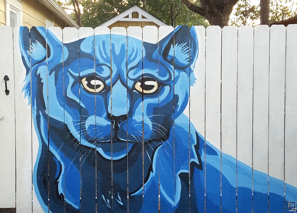 Sly Cat Mural