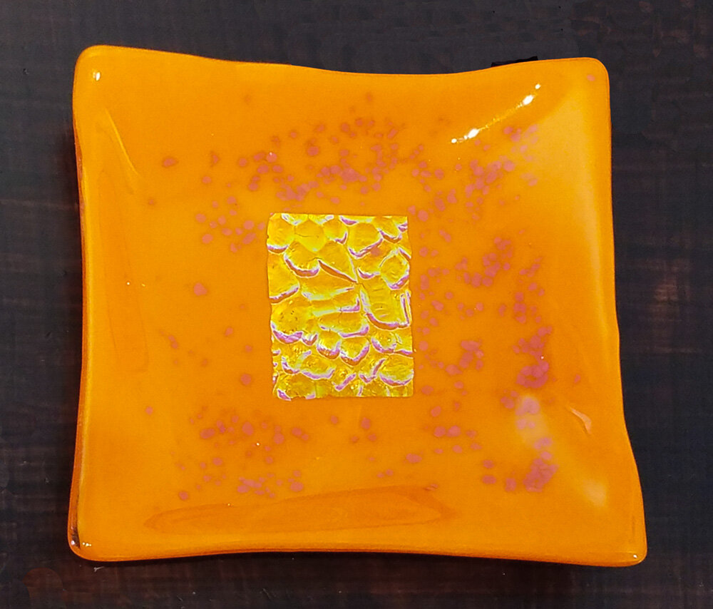 Fused Glass Small Plate