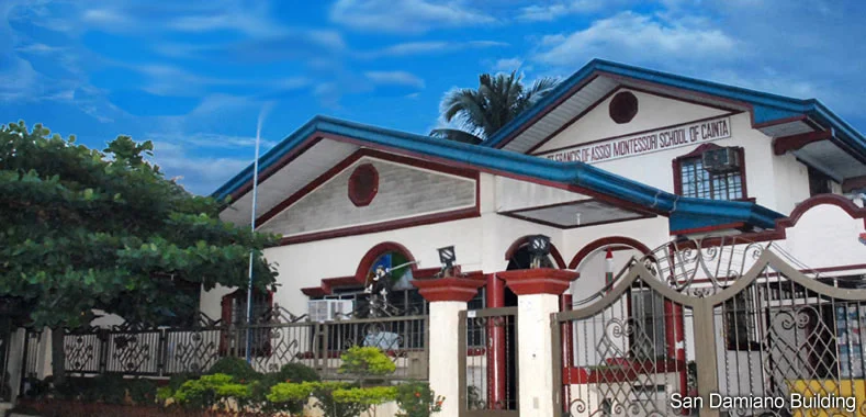 Photo of the frontage of St. Francis of Assisi Montessori School of Cainta