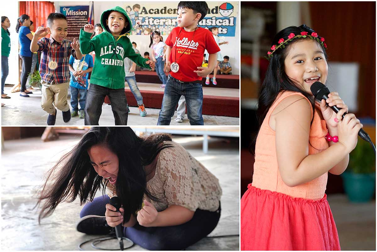 The aim of the Musical Literary Contest is to bring out the non academic talents of students through public performances such as song, dance, and poetry. Normally shy and quiet students are encouraged to join to show the world their hidden talents. Public performances builds self esteem and increase confidence.
