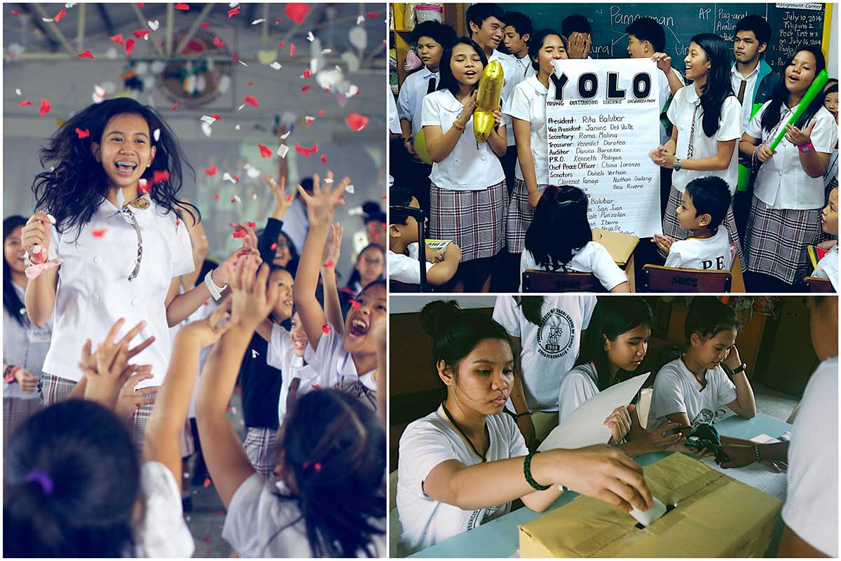 The Student Council Election give our young students a first hand glimpse into the democratic process of electing leaders. Two parties comprised of the most outstanding students campaign for the votes of the student body through public speeches, debates, and discussion of their platform. Students from grade 1 to 10 are given the privilege to cast their votes and elect who will lead them for the rest of the school year.