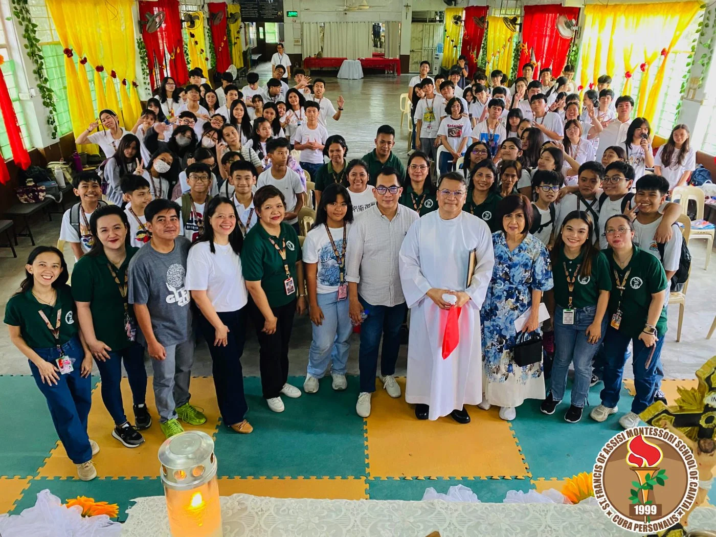 SFAMSC Grade 6–10 recollection group photo, March 7, 2026.