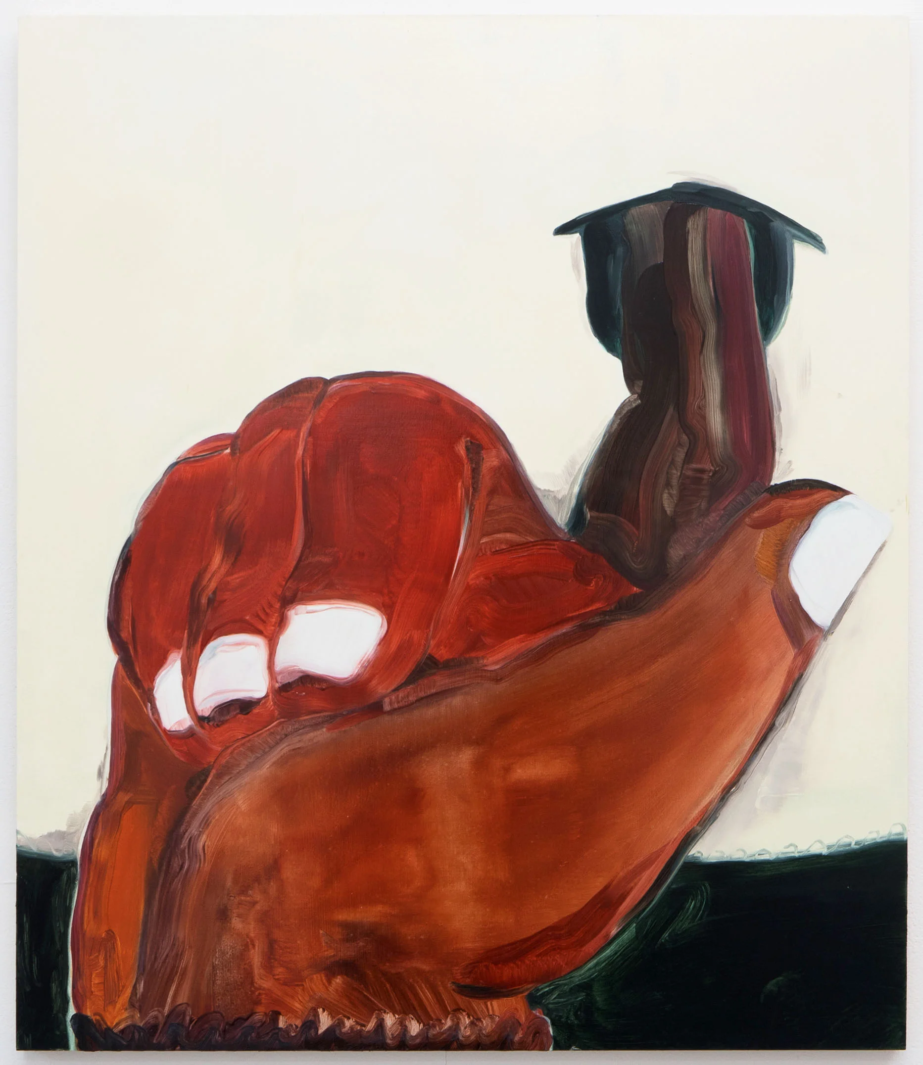 Bellybutton, 60x70cm, oil on board, 2017