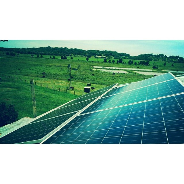 We are lucky to work in one of the most beautiful parts of the world, one solar panel at a time.