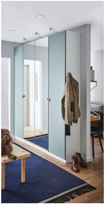 Ikea PAX/ Vikedal Doors Wardrobe