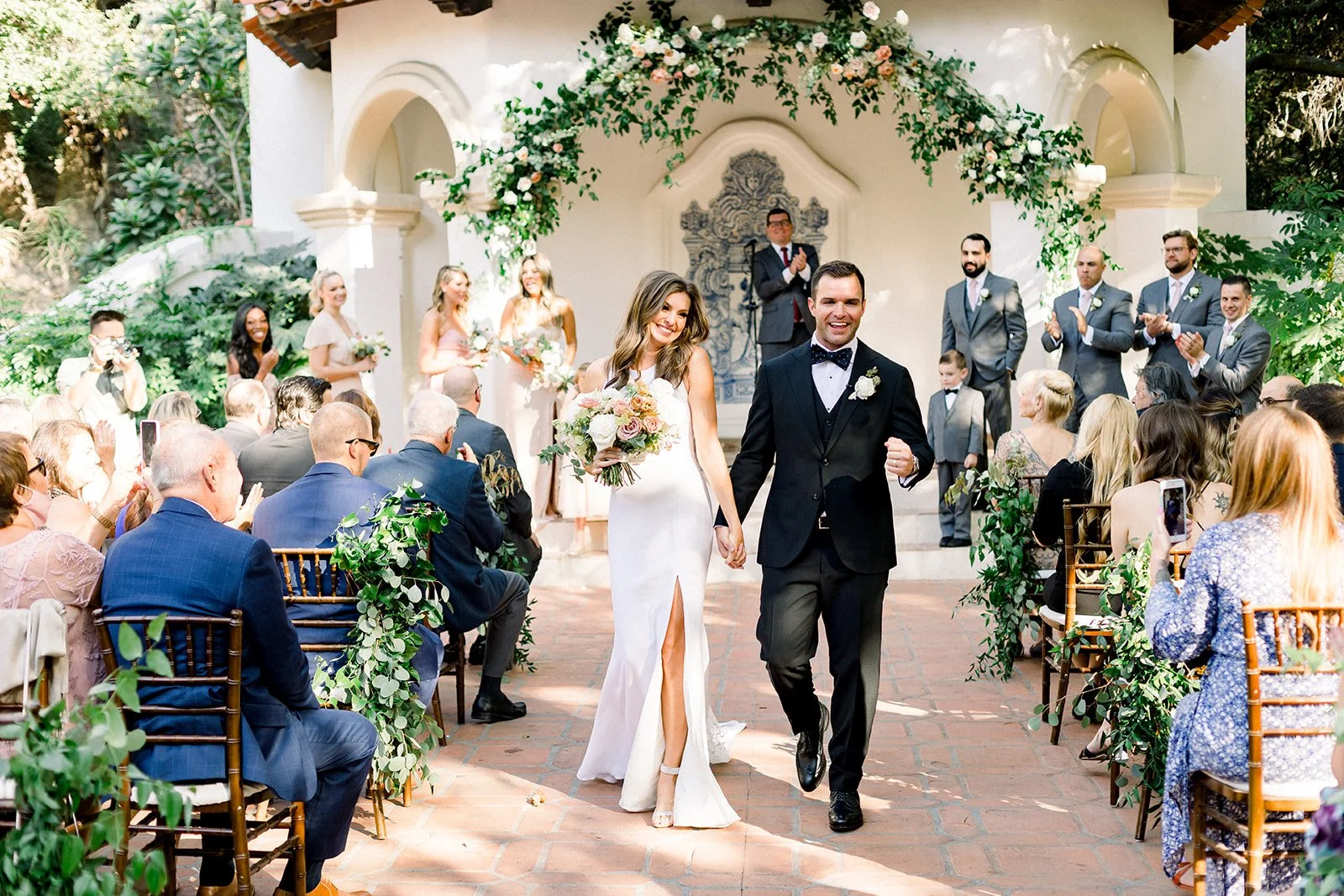 Wedding ceremony at Rancho Las Lomas – Orange County photographer