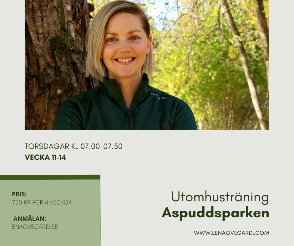 Utomhusträning Aspuddsparken