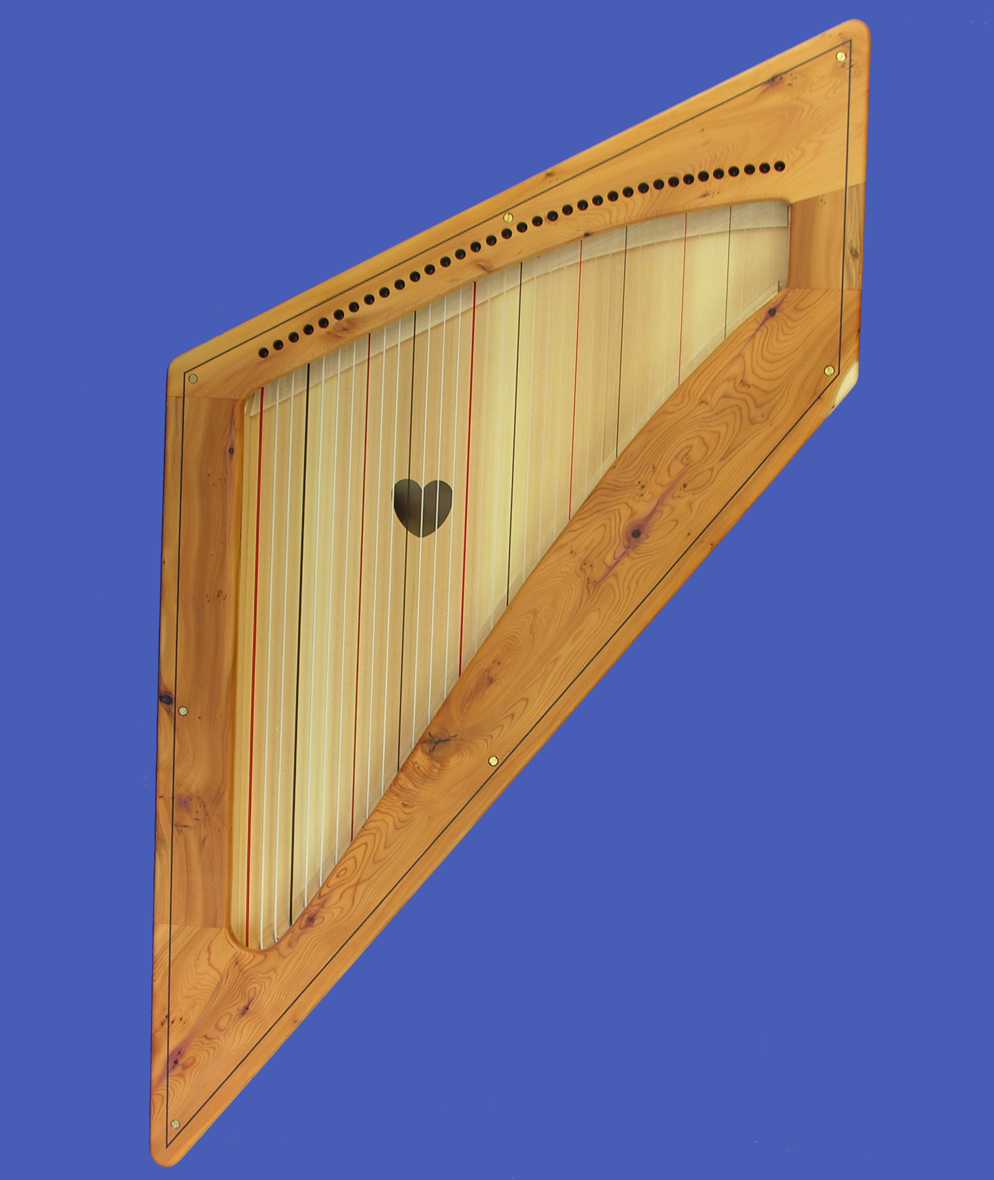 Niche Harp with Yew Wood Facing
