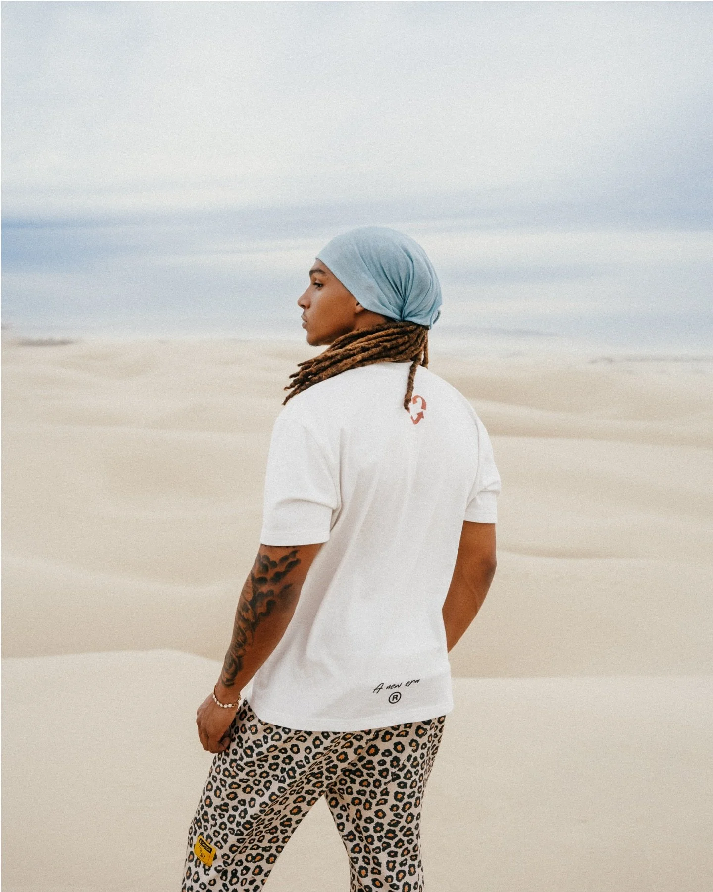 @jaynoclout wearing @amorefashionfl somewhere in dunes.
.
#photography #desert #fashionphotography