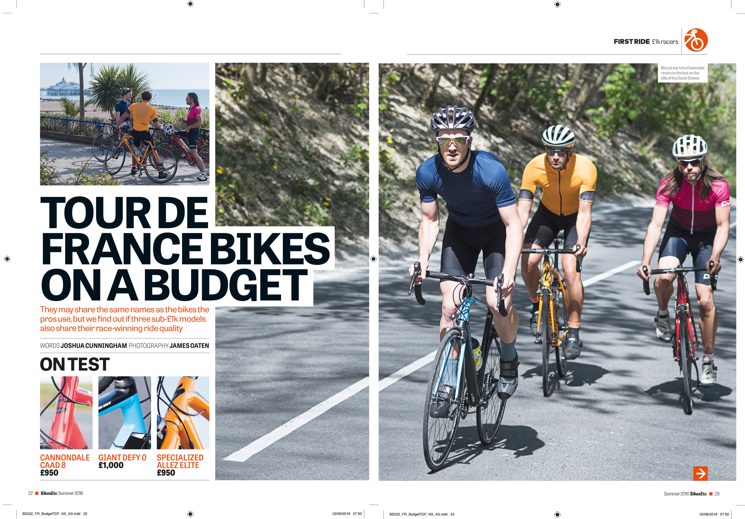 Budget Tour bikes test feature: Bikes Etc. Photography: James Oaten