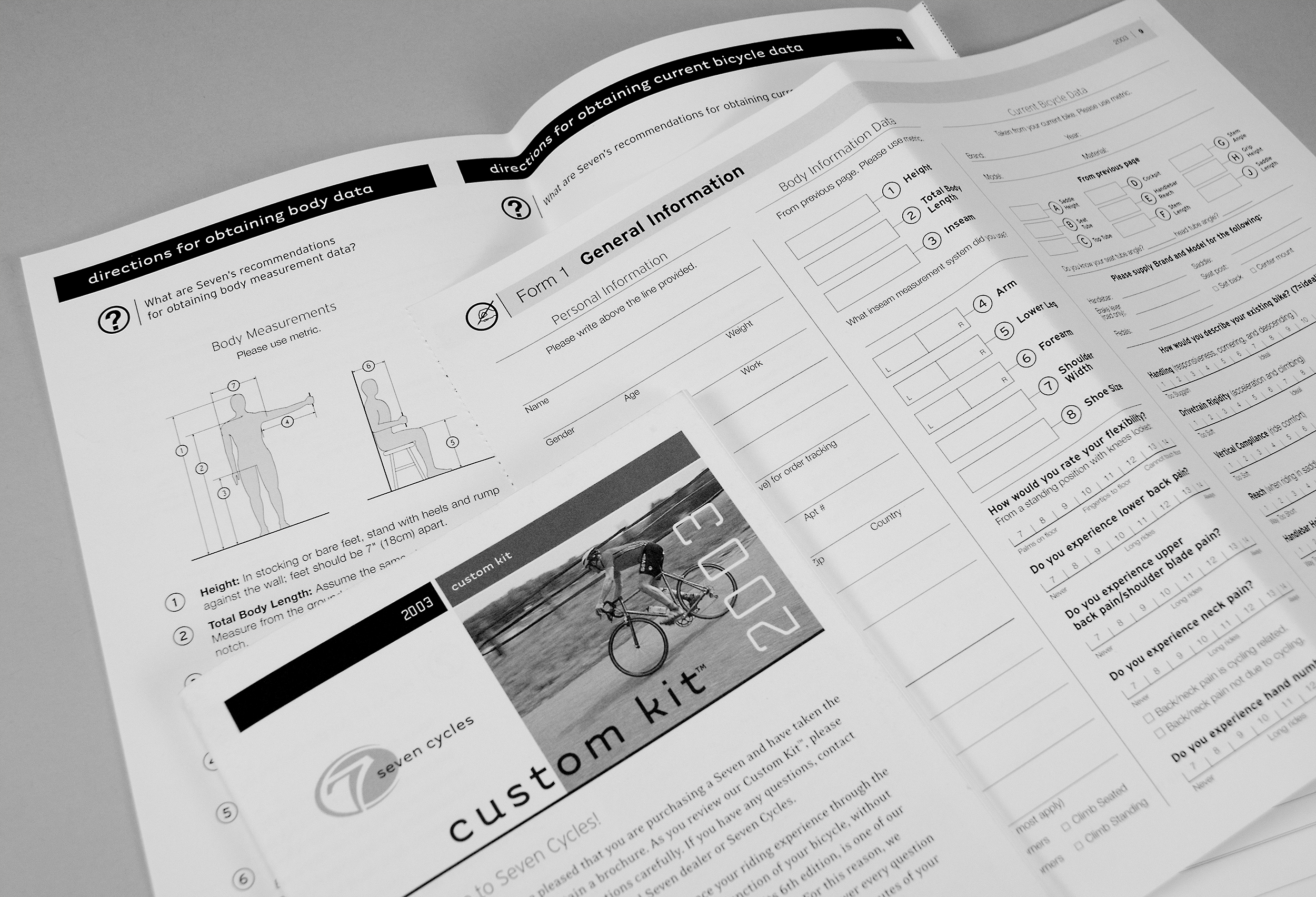   Seven Cycles Fit Kit Form  • designer/director: Michael Balint 