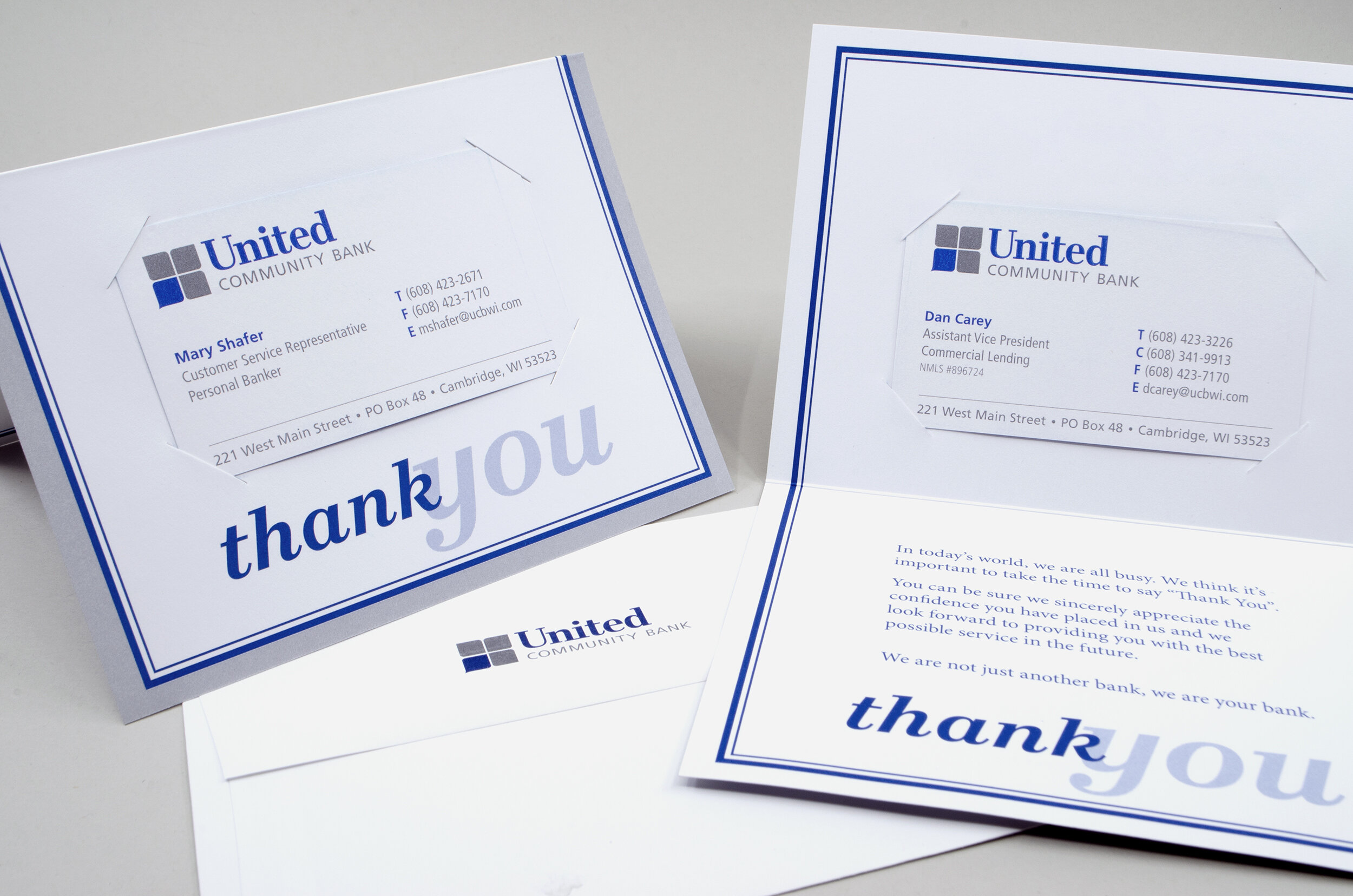   customer correspondence follow-up cards  •  designer/director: Michael Balint 