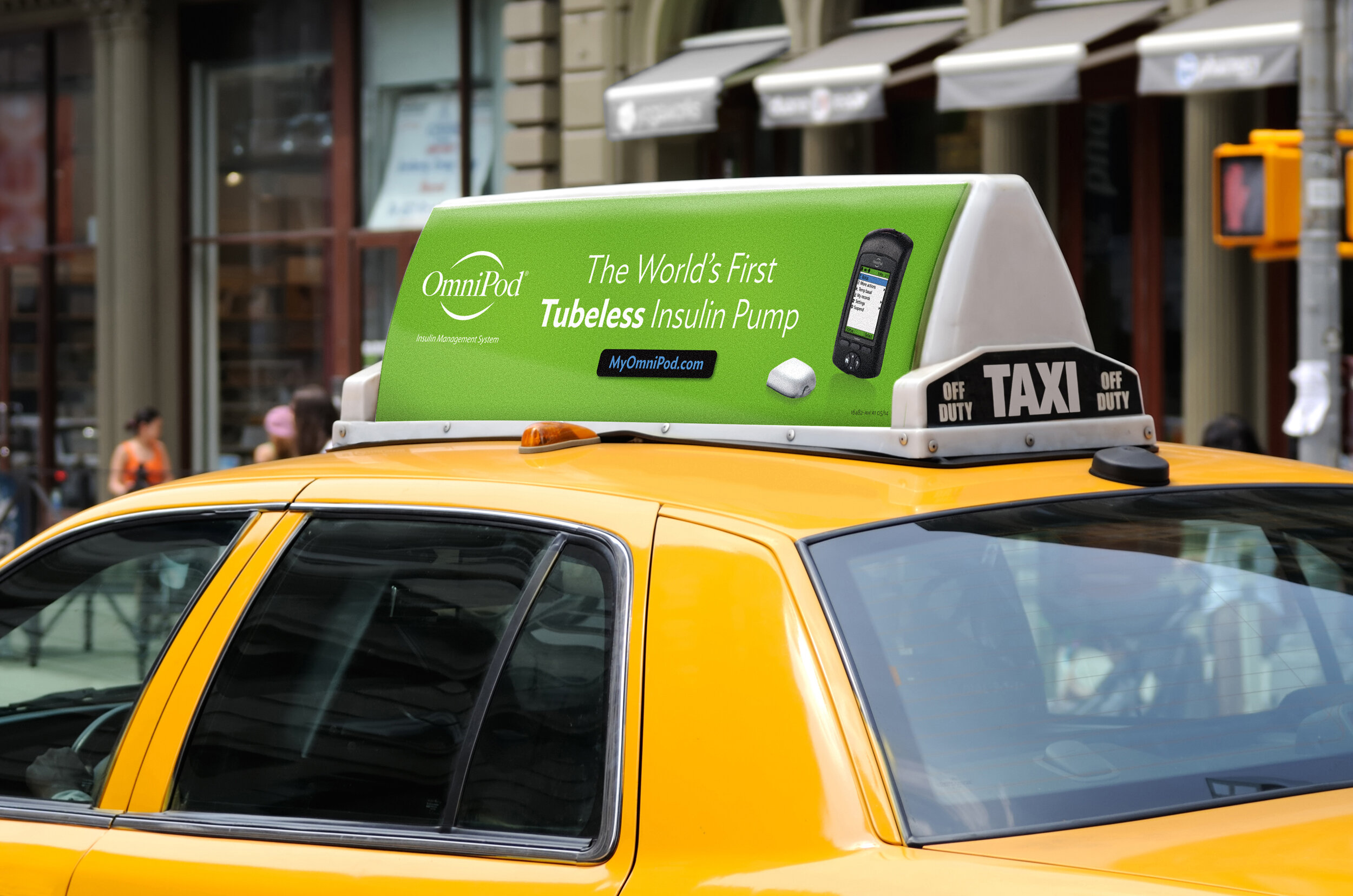   brand extension • taxi topper advertisement  • designer/director: Michael Balint 