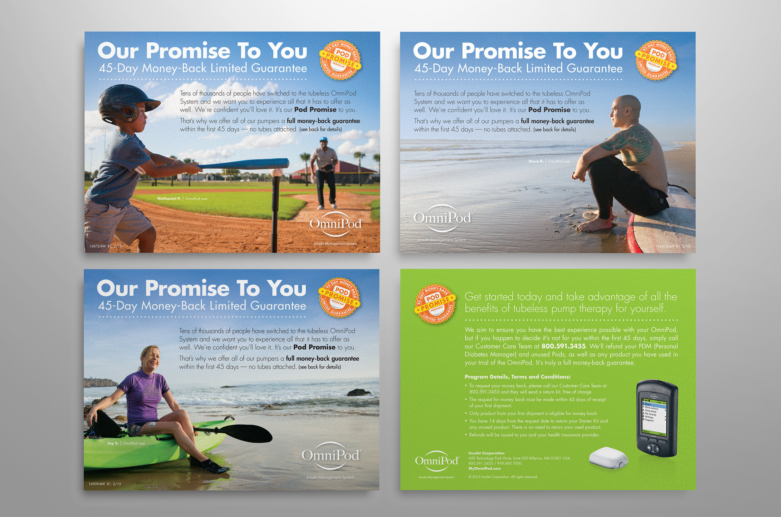   OmniPod Promise Postcards  • director/designer: Michael Balint 