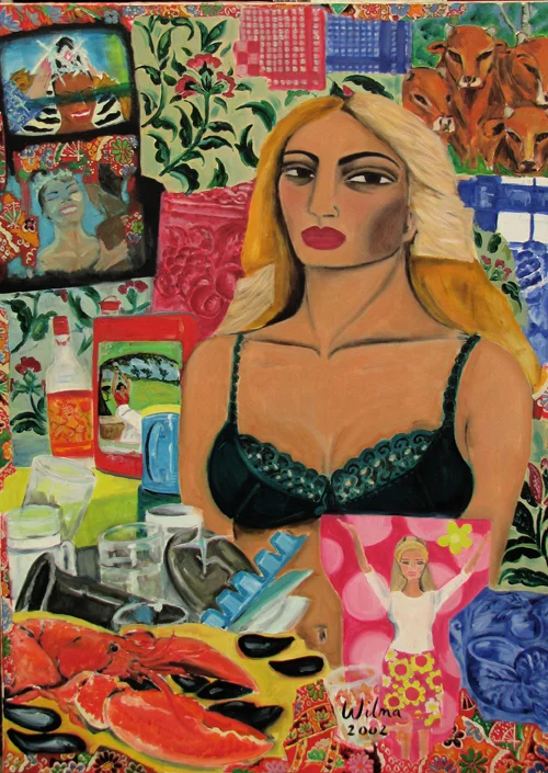 The Kitchen Sink. oil on canvas 48" x 36"