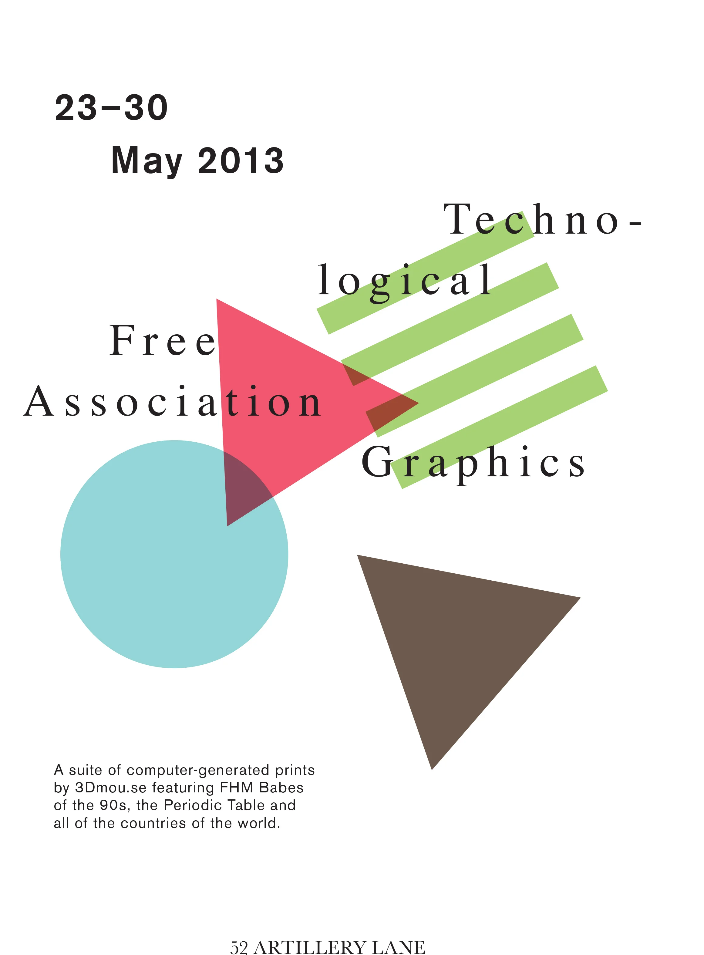 Technological Free Association Graphics