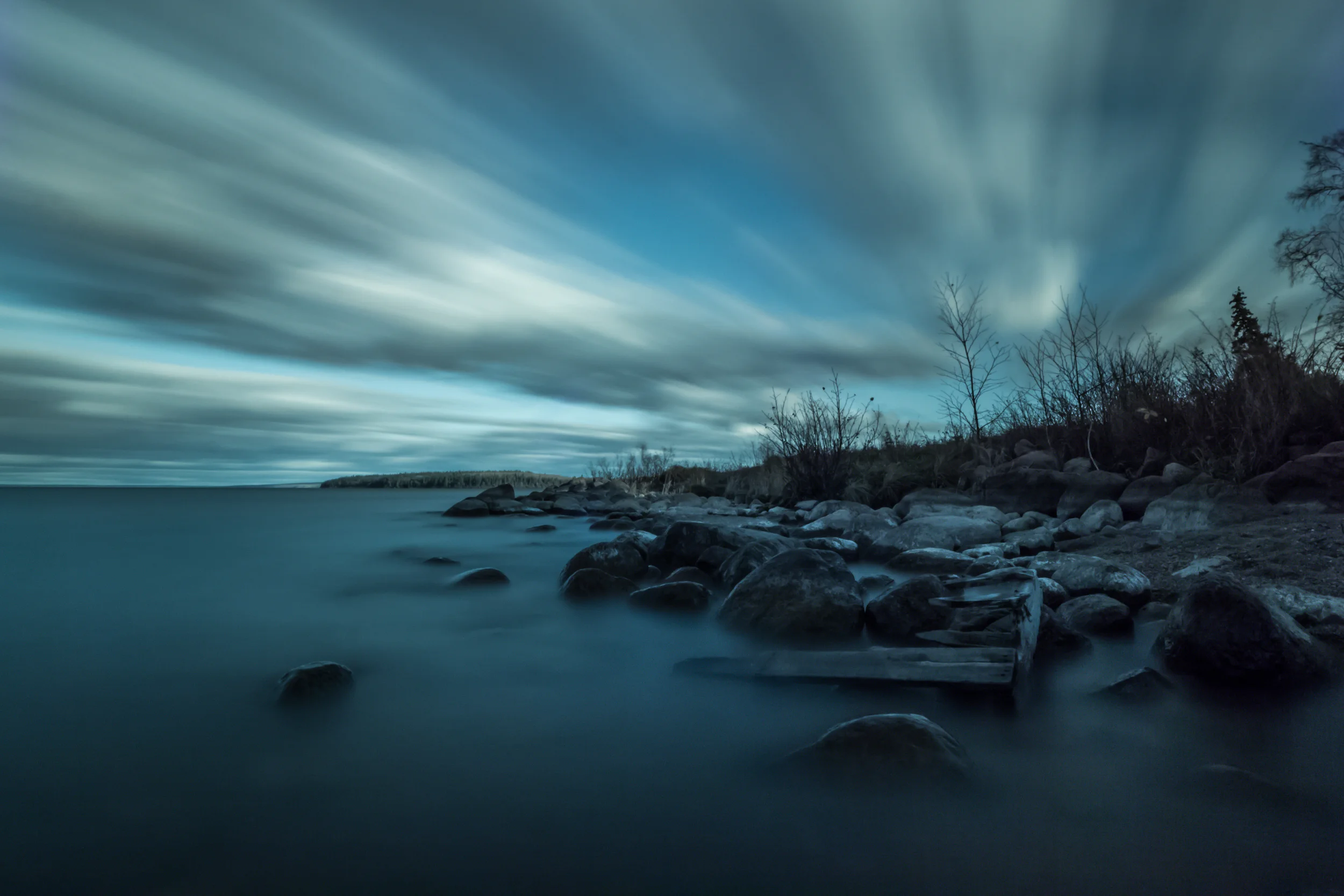 Blue haze