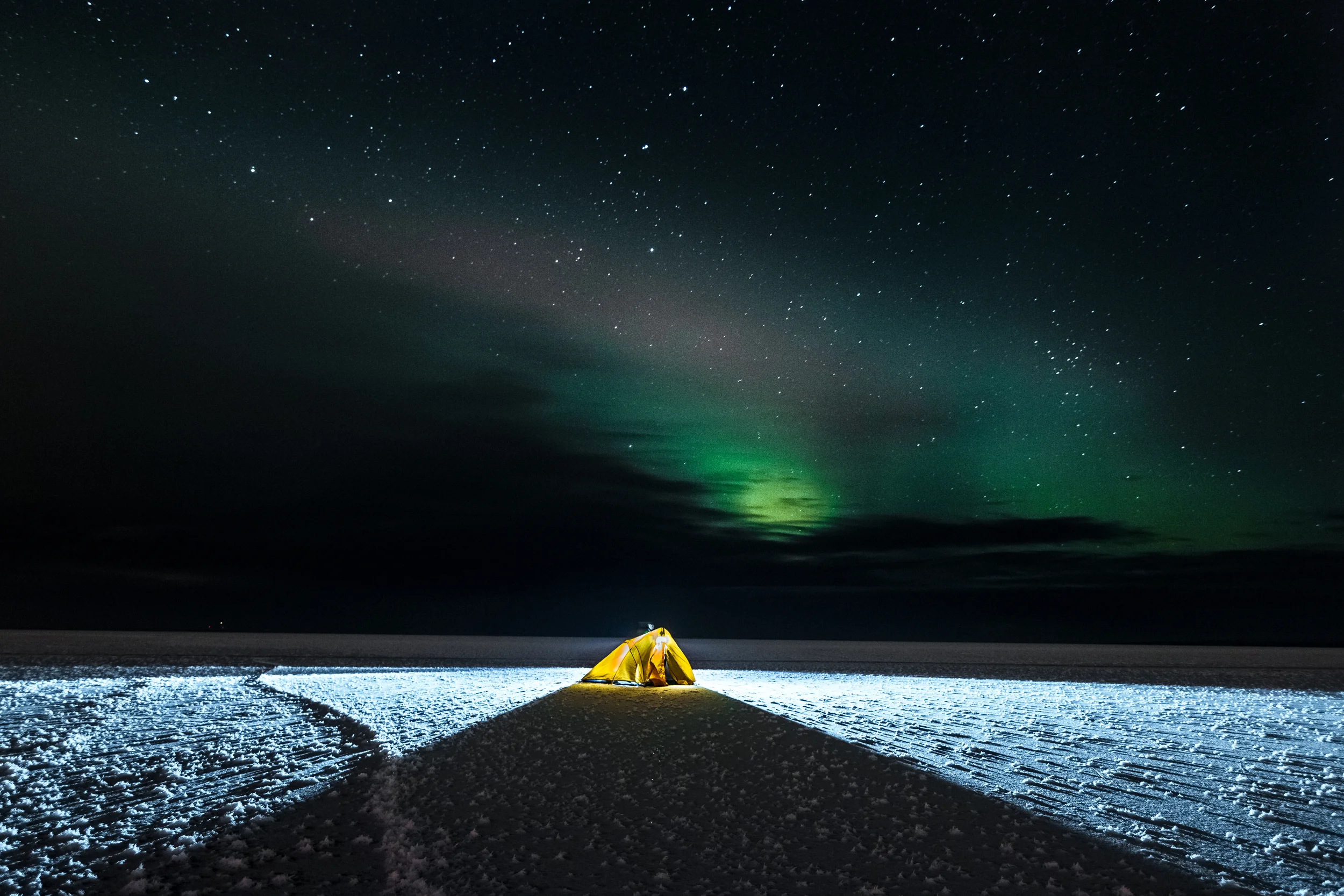 A night under the Aurora