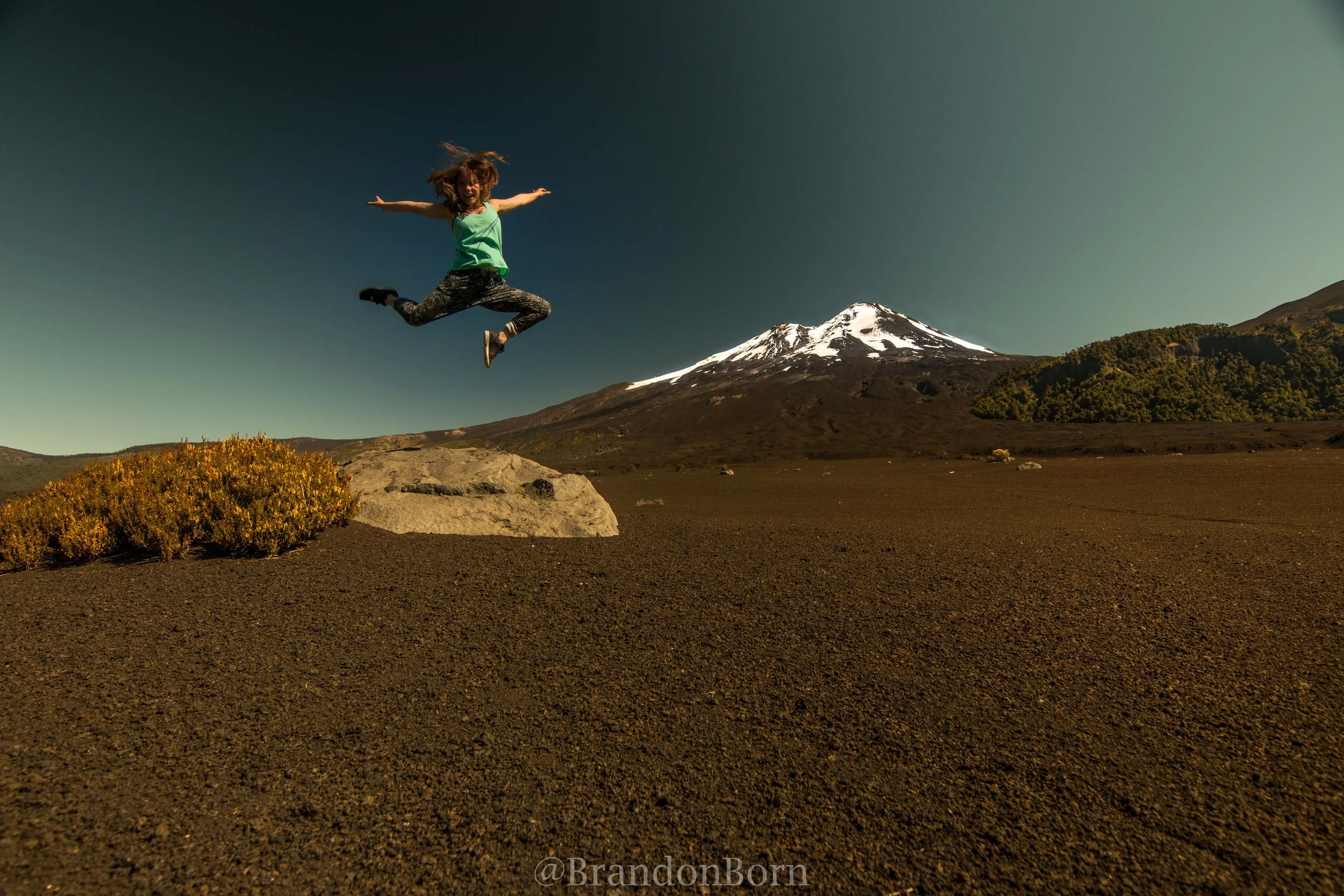 Back side of the Volcano!