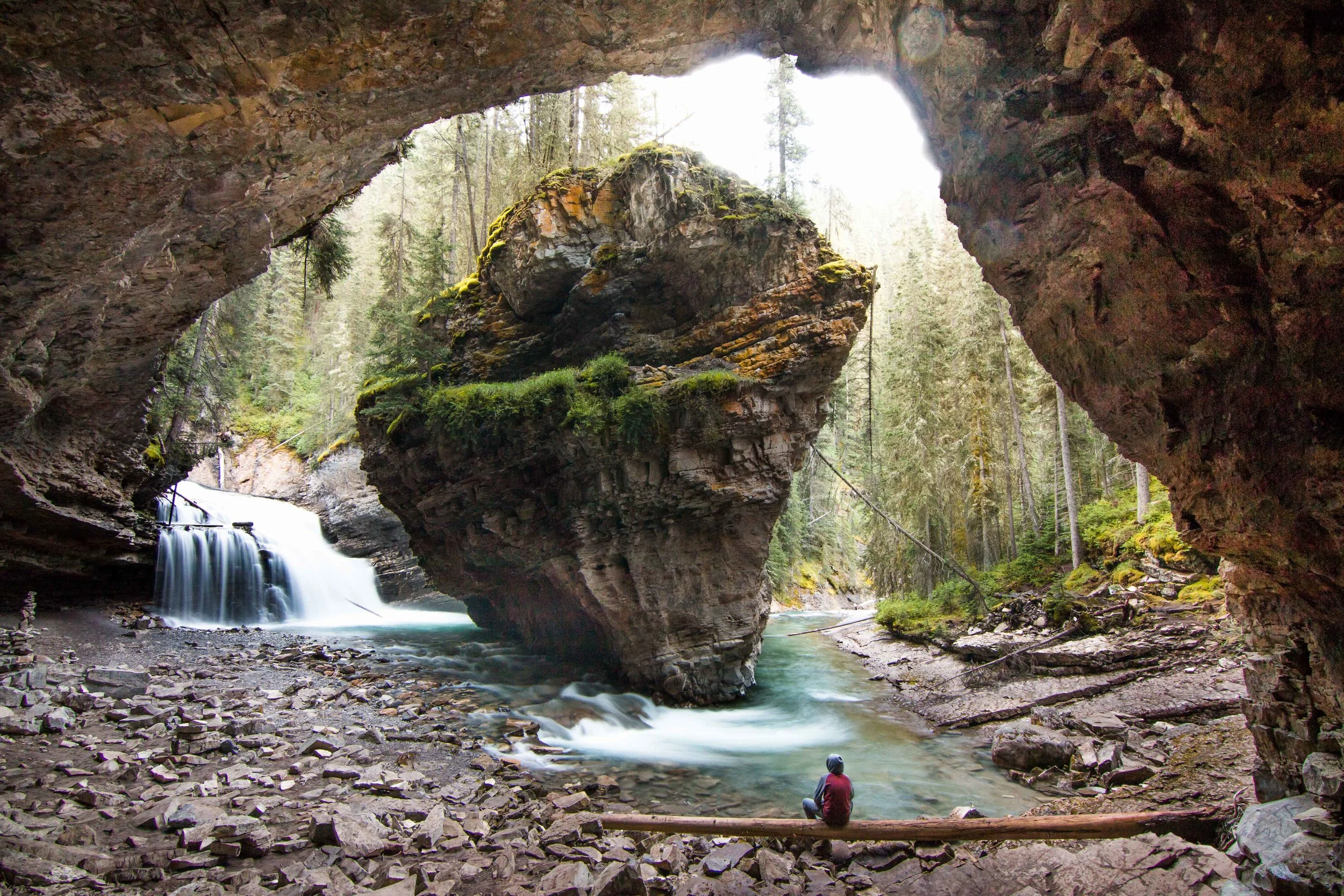 A place in the rocks