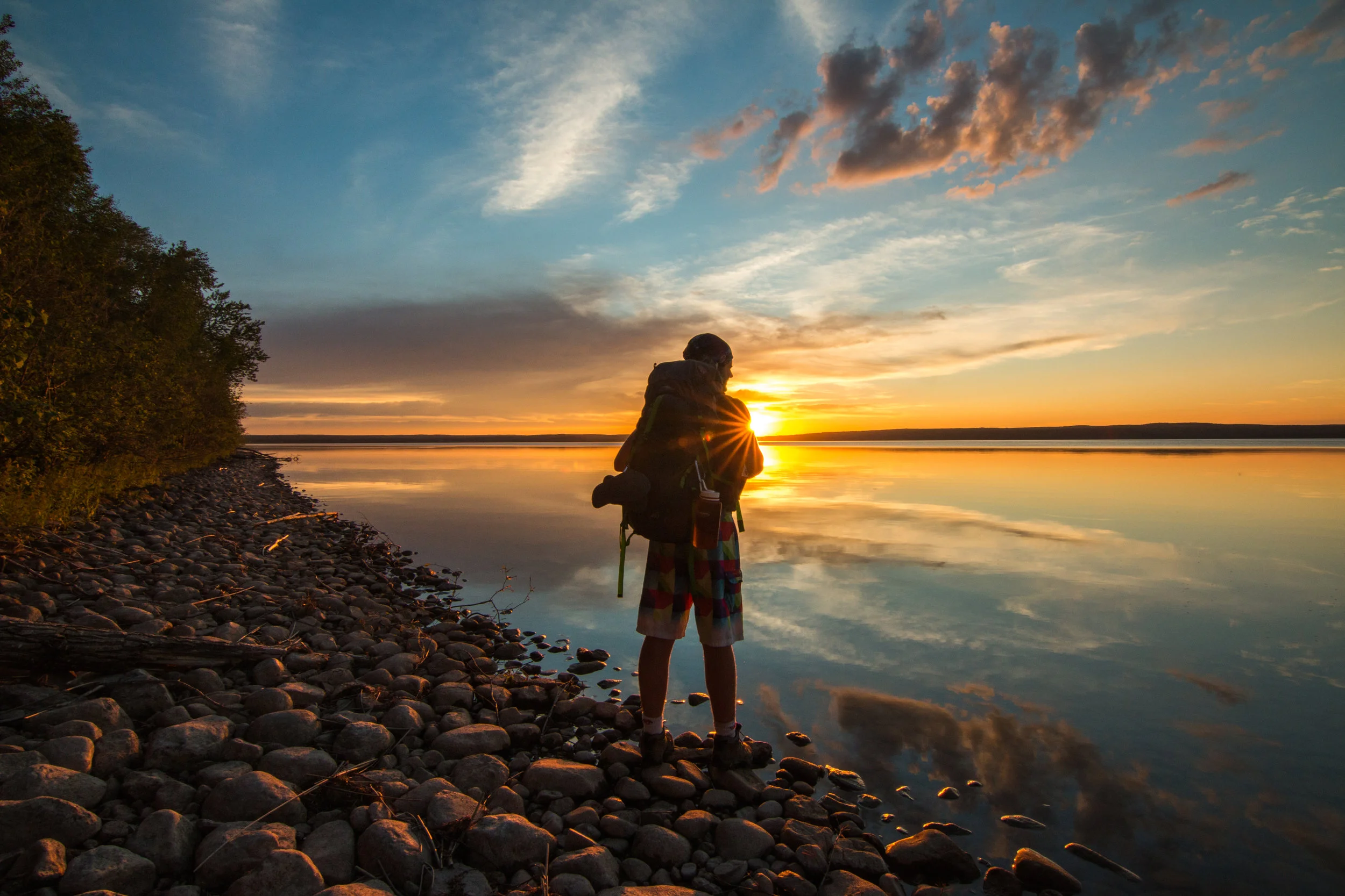 Lone Backpacker
