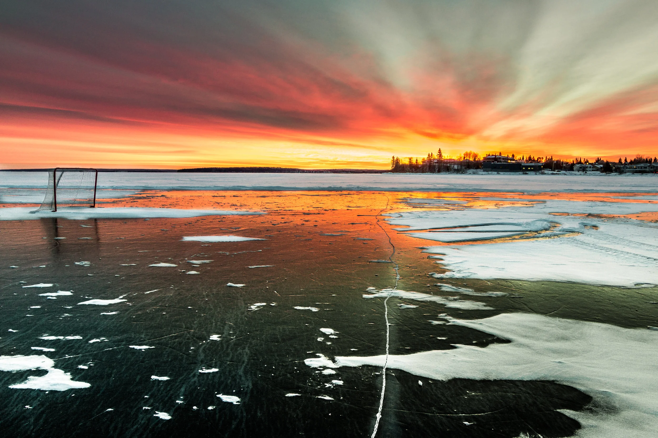 Shinny at Sunrise