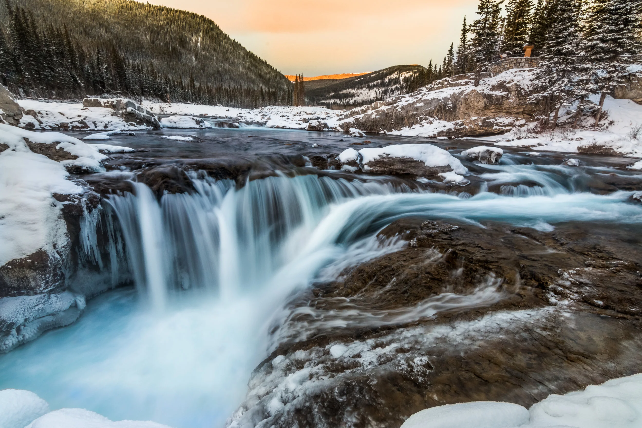 Sunrise at the Falls