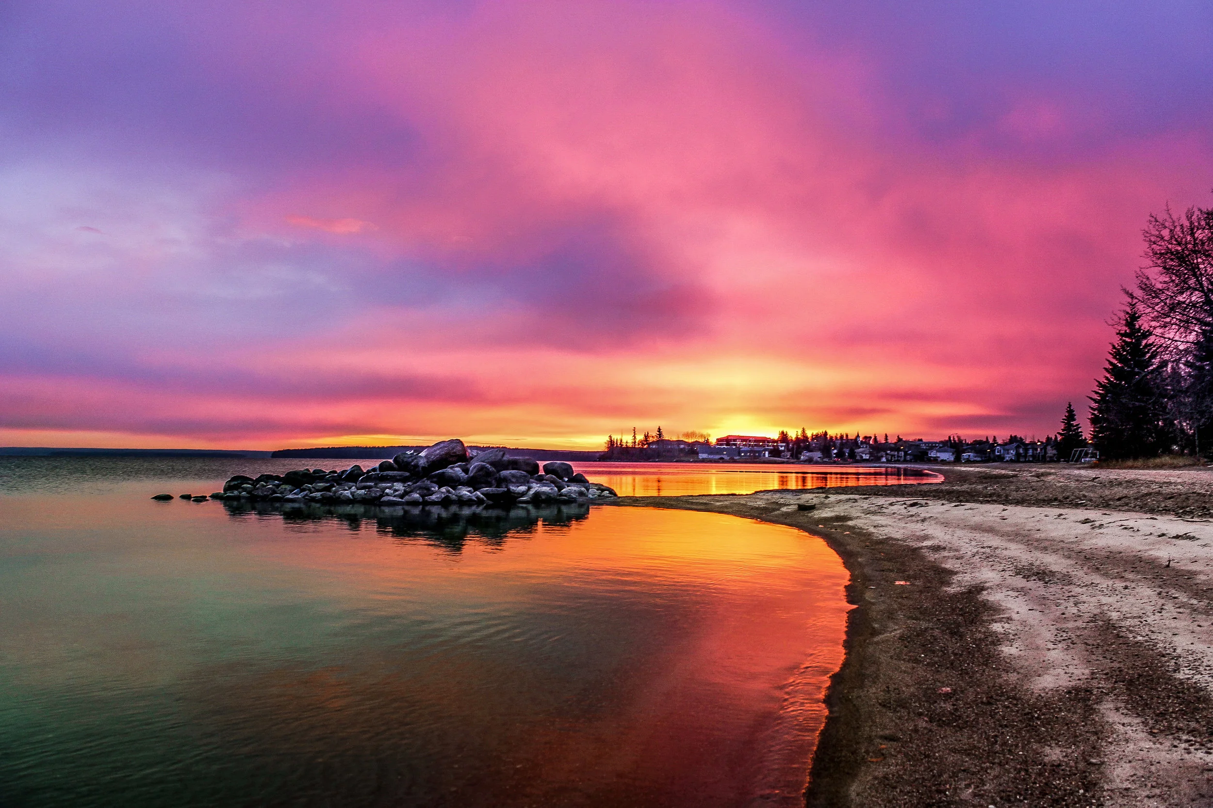 Fiery Sunrise