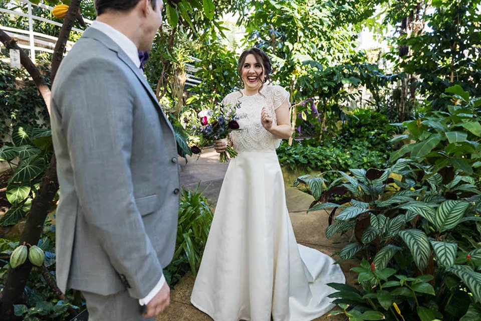 Georgia Botanical Gardens Wedding