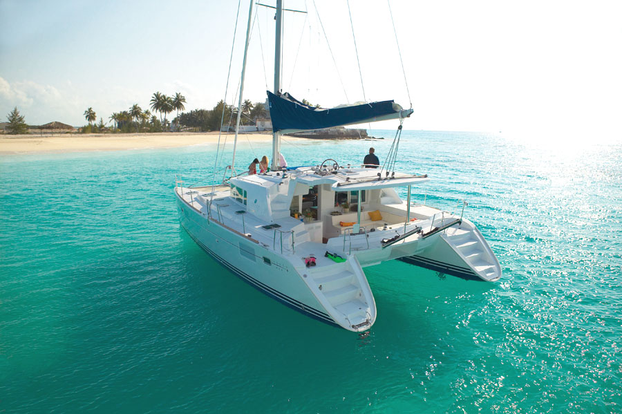 LAGOON 400 40 ft Length | Sleeps 8 guests Catamaran without air-conditioning, four cabins sleep 8 guests. £1,065 pp*/week