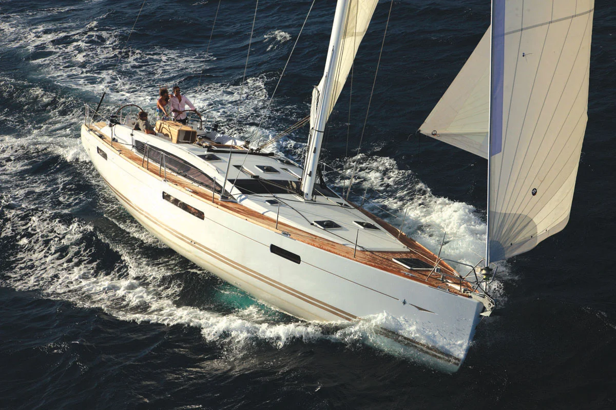 JEANNEAU 53 53 ft Length | Sleeps 10 guests Monohull with air-conditioning, five cabins sleep 10 guests. £985 pp*/week
