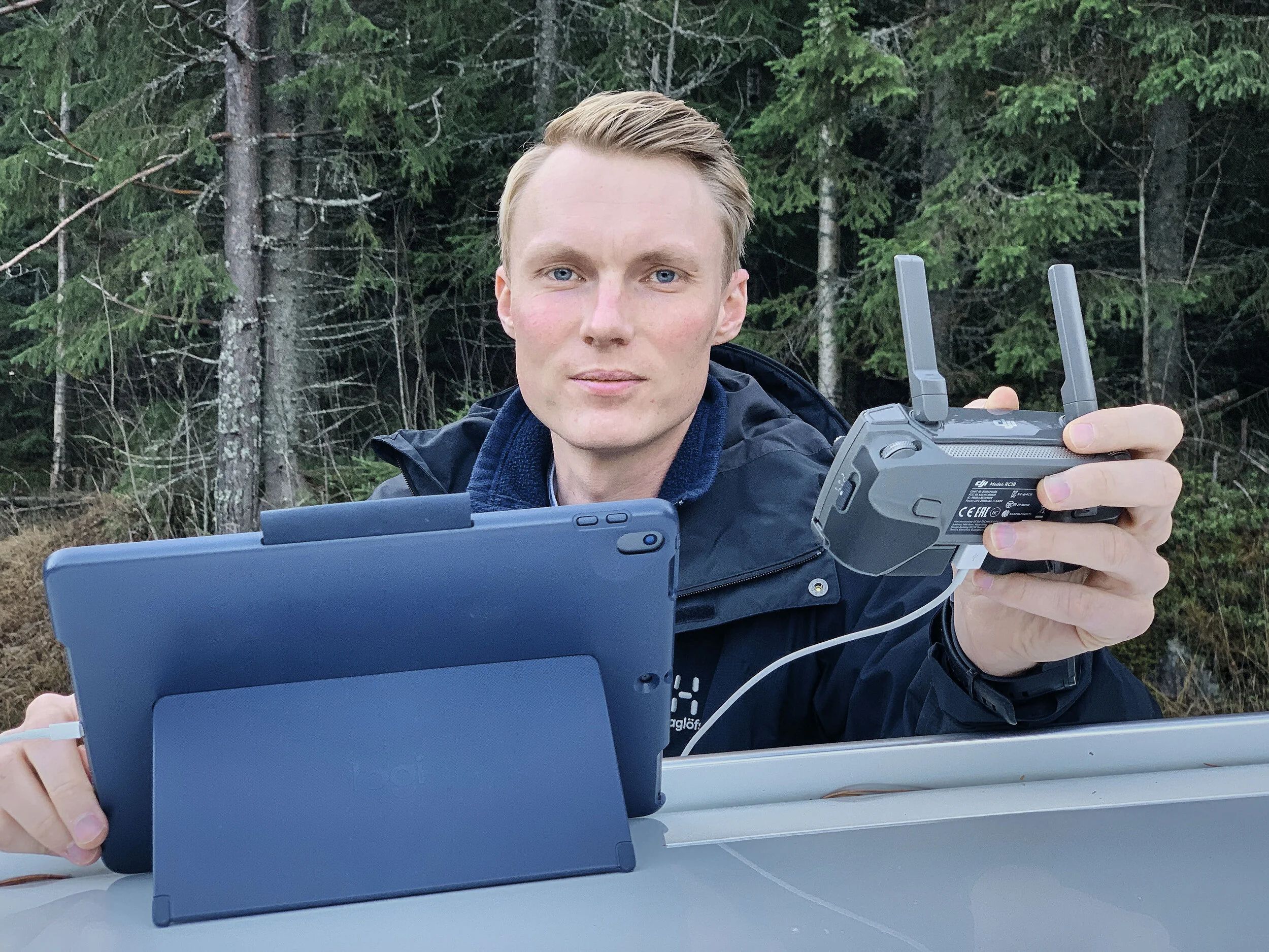 Johan Alkberg, skoglig rådgivare hos Mellanskog. FOTO: Johan Beijer, KUXAGRUPPEN AB