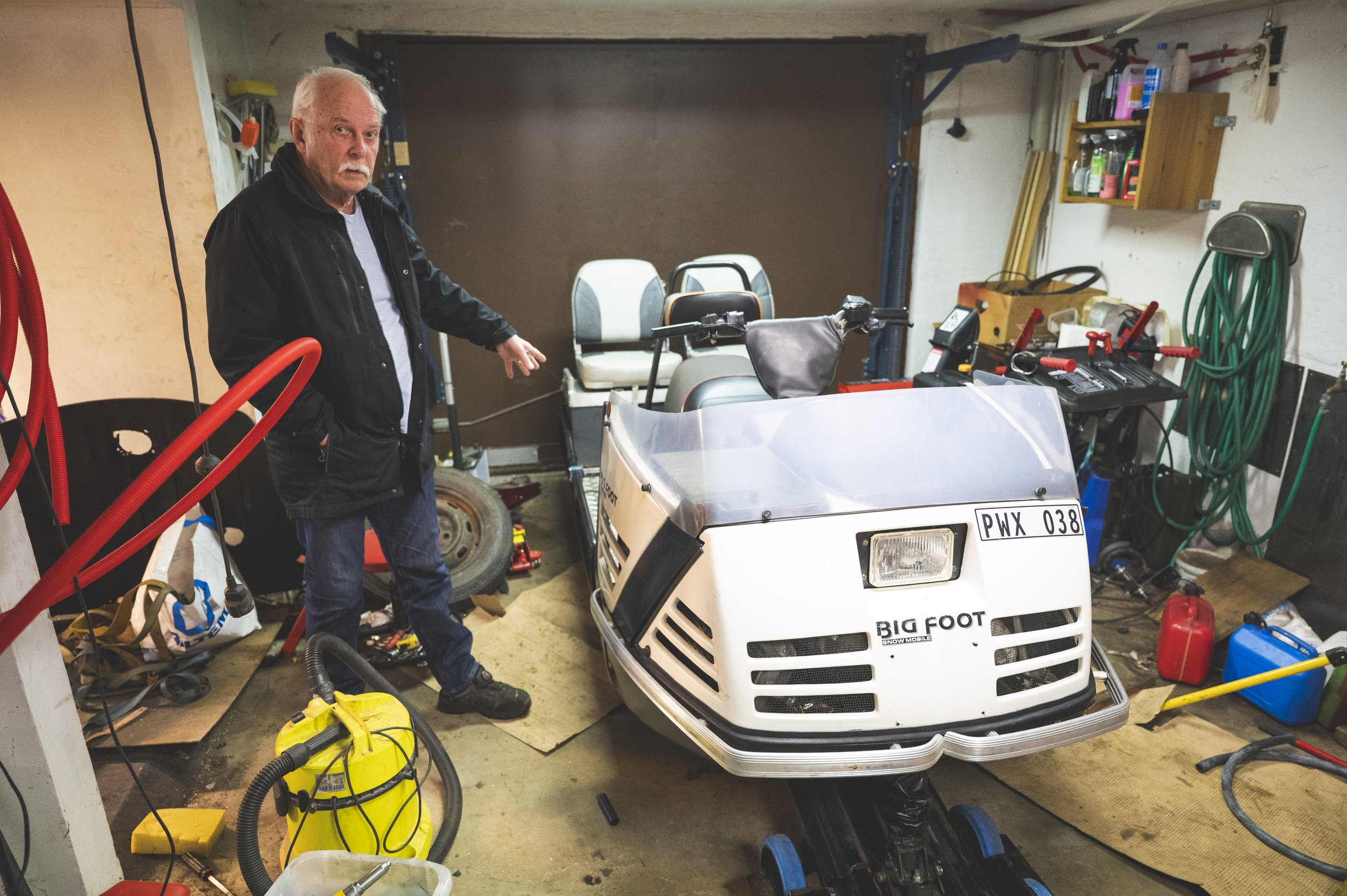 Snöskotern Bigfoot - Ockelbos sista skoter