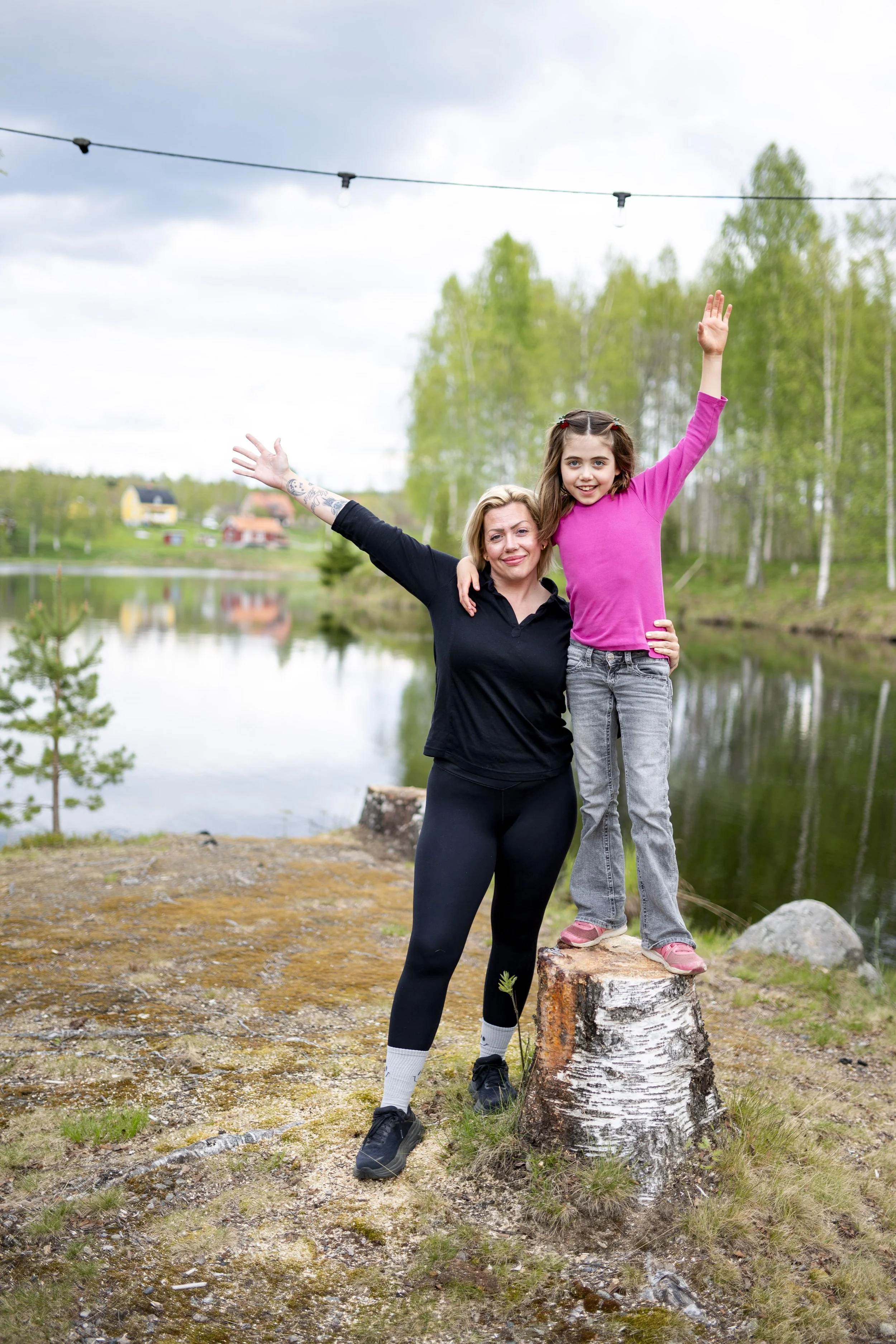 På skolavslutningskvällen är det Familjefest i Åmot - för dig som är upp till mellanstadiet med familj