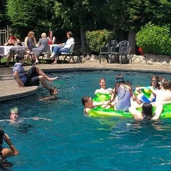 Students Pool Party